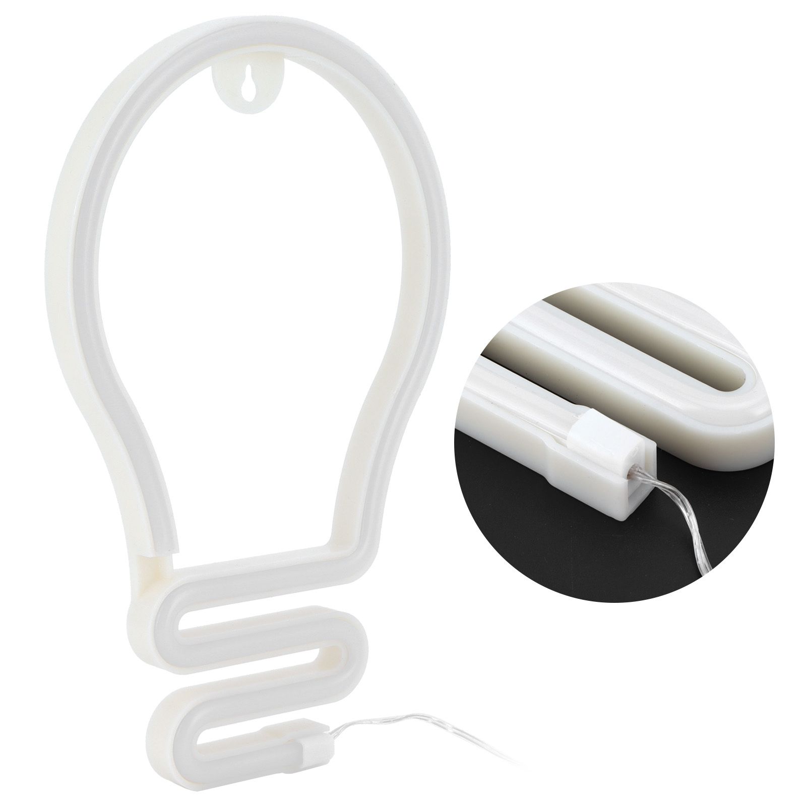 Bulb Shape Neon Light LED Sign for Wall Decor Party Christmas Wedding view 8
