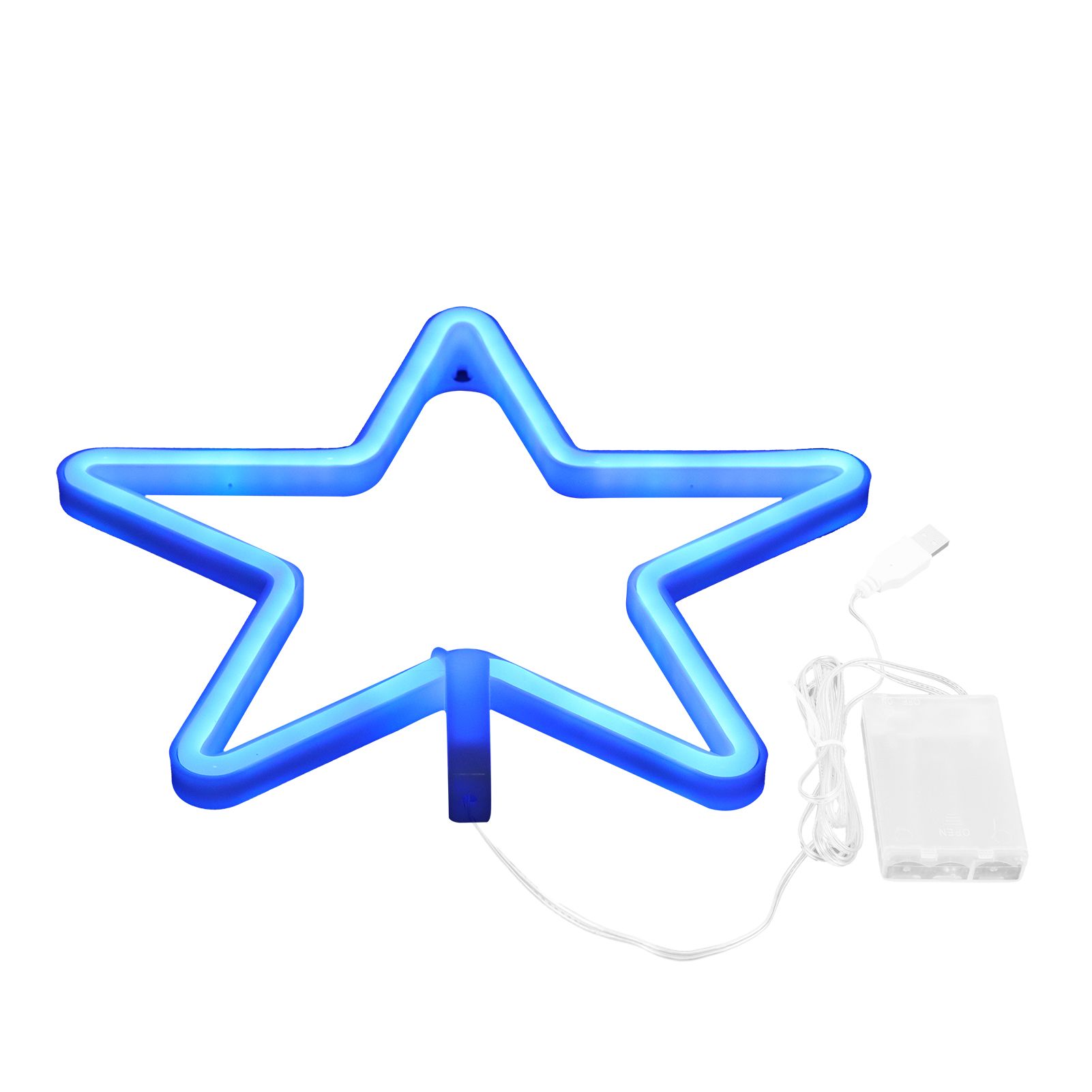 Star Shape LED Light Neon Sign Neon Light for Birthday Party Living Room view 2