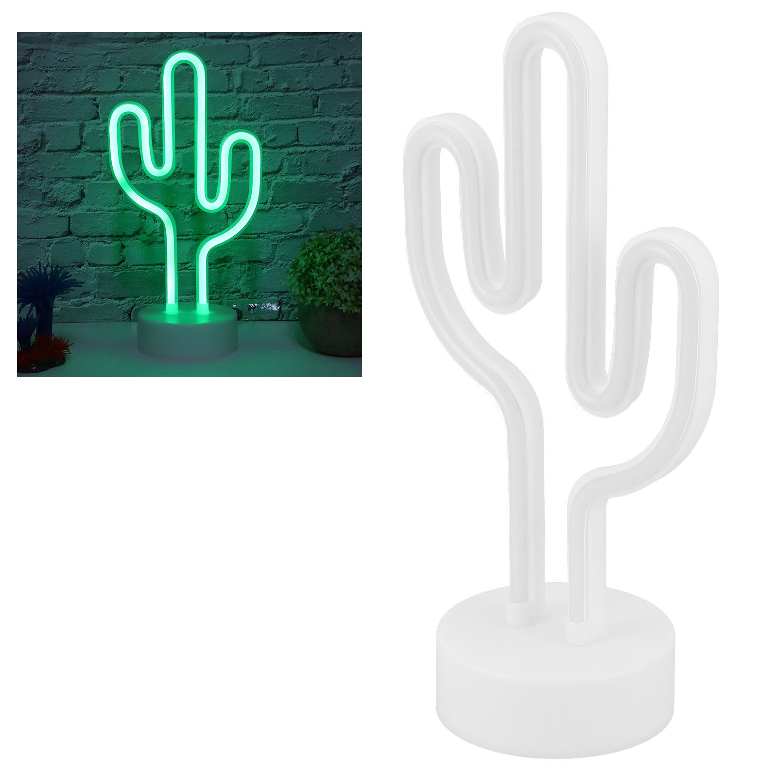 Cactus Shape Neon Light LED Neon Sign Decor for Kids Room Decoration view 11