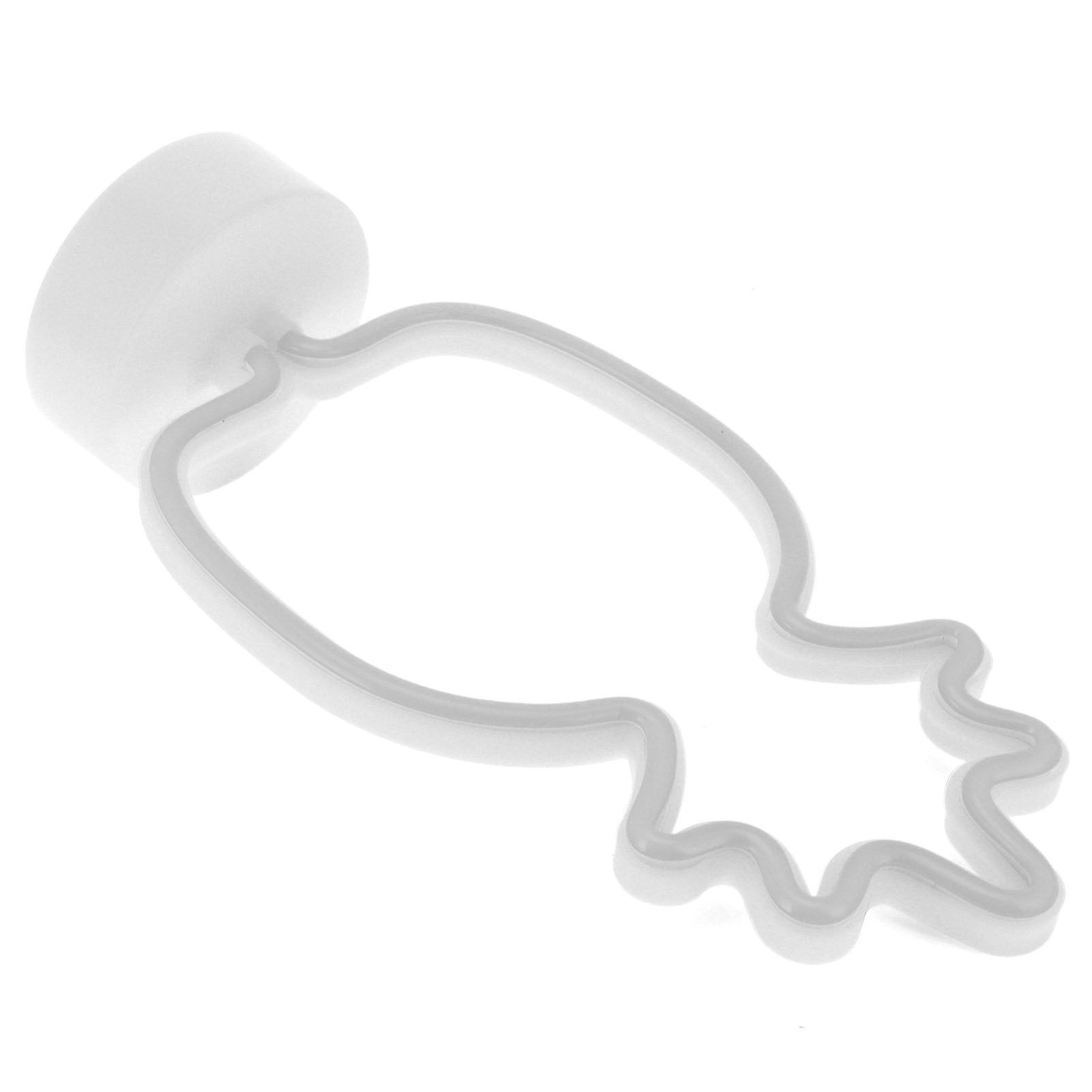 Tabletop Neon Sign Light Unique Shaped Night Lamp with Holder Base for Living view 5