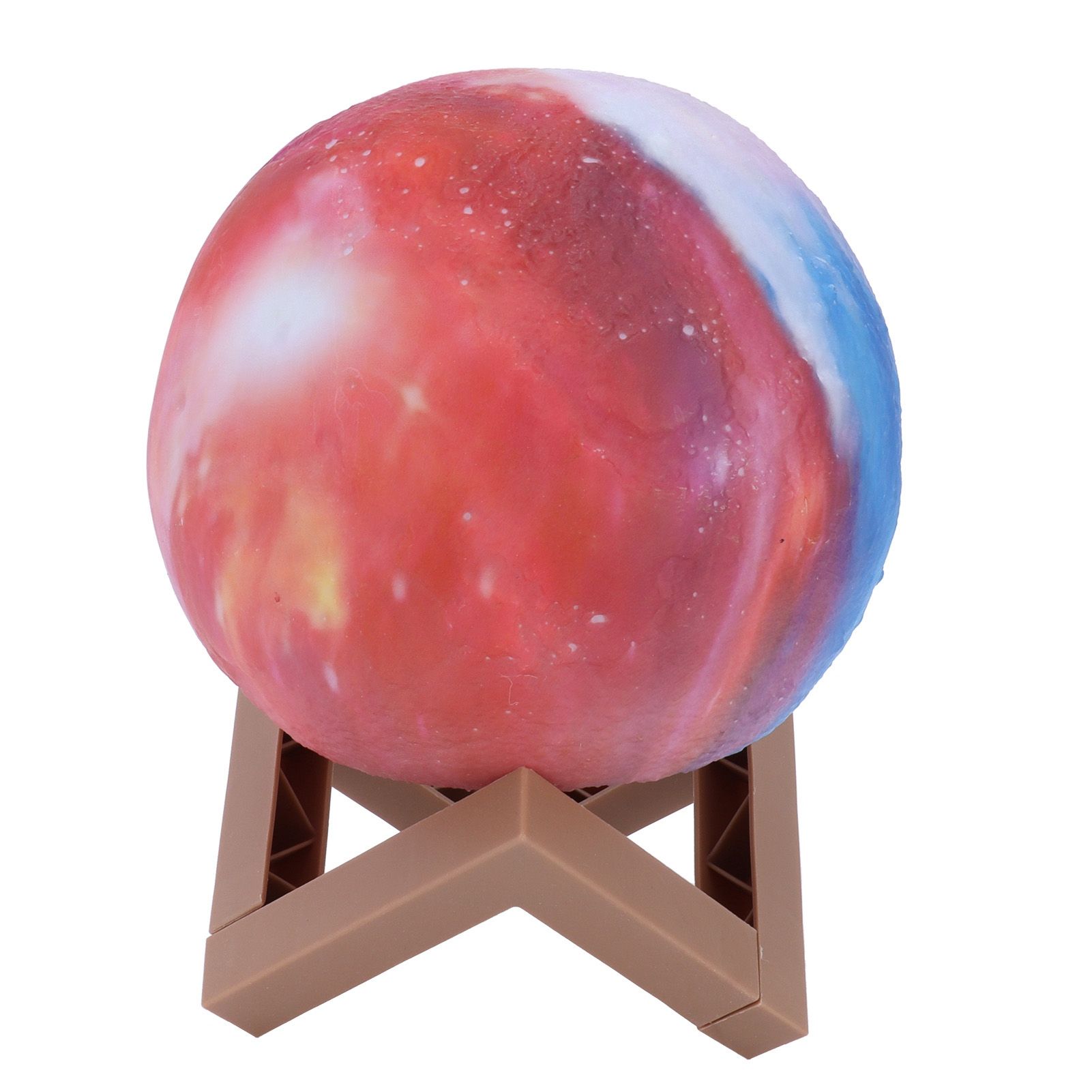 LED Moon Lamp Innovative Colorful Table Night Light with Base for Bedroom view 4