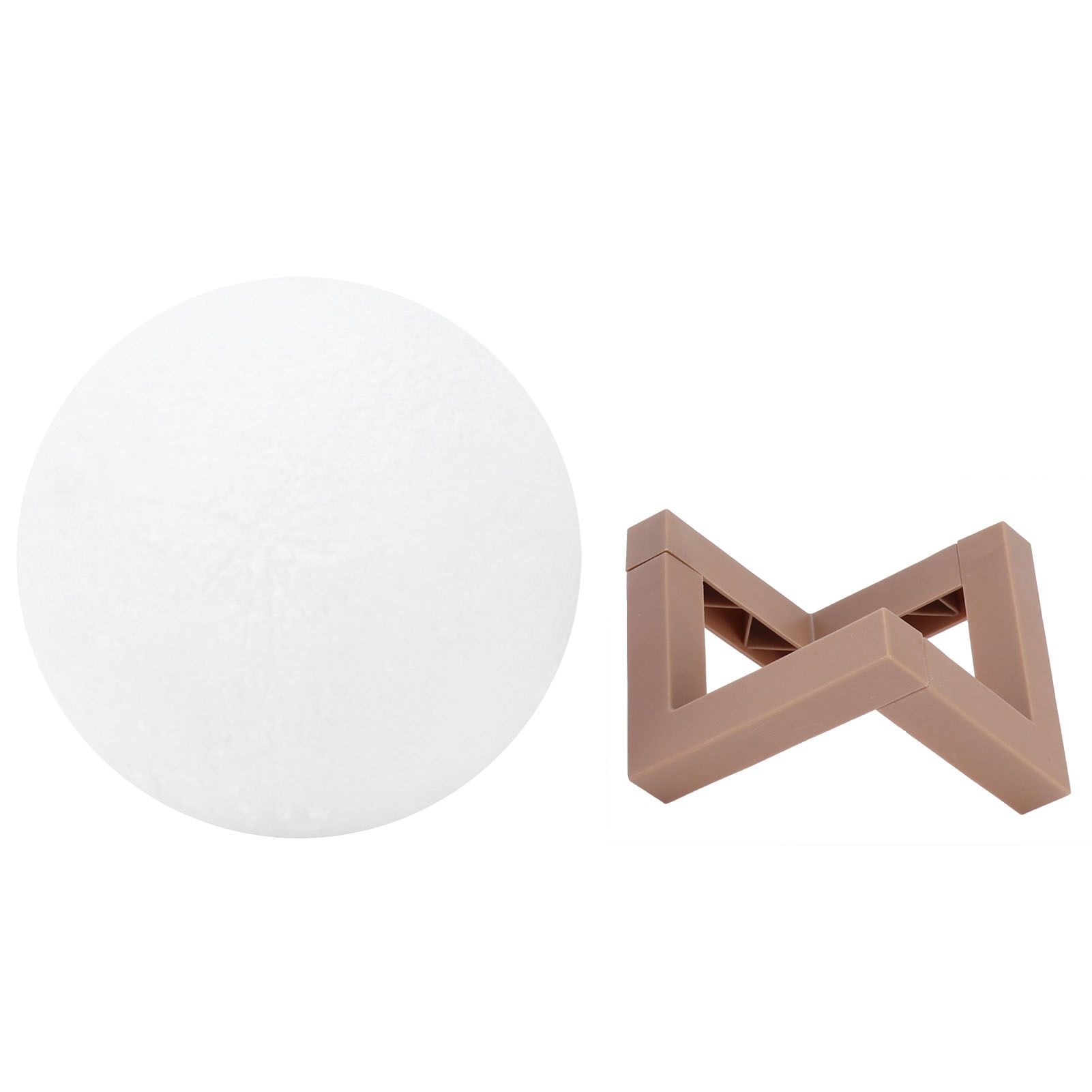 8 Colors LED Moon Lamp with 20‑Keys Remote Control Sound Induction Night Light view 4