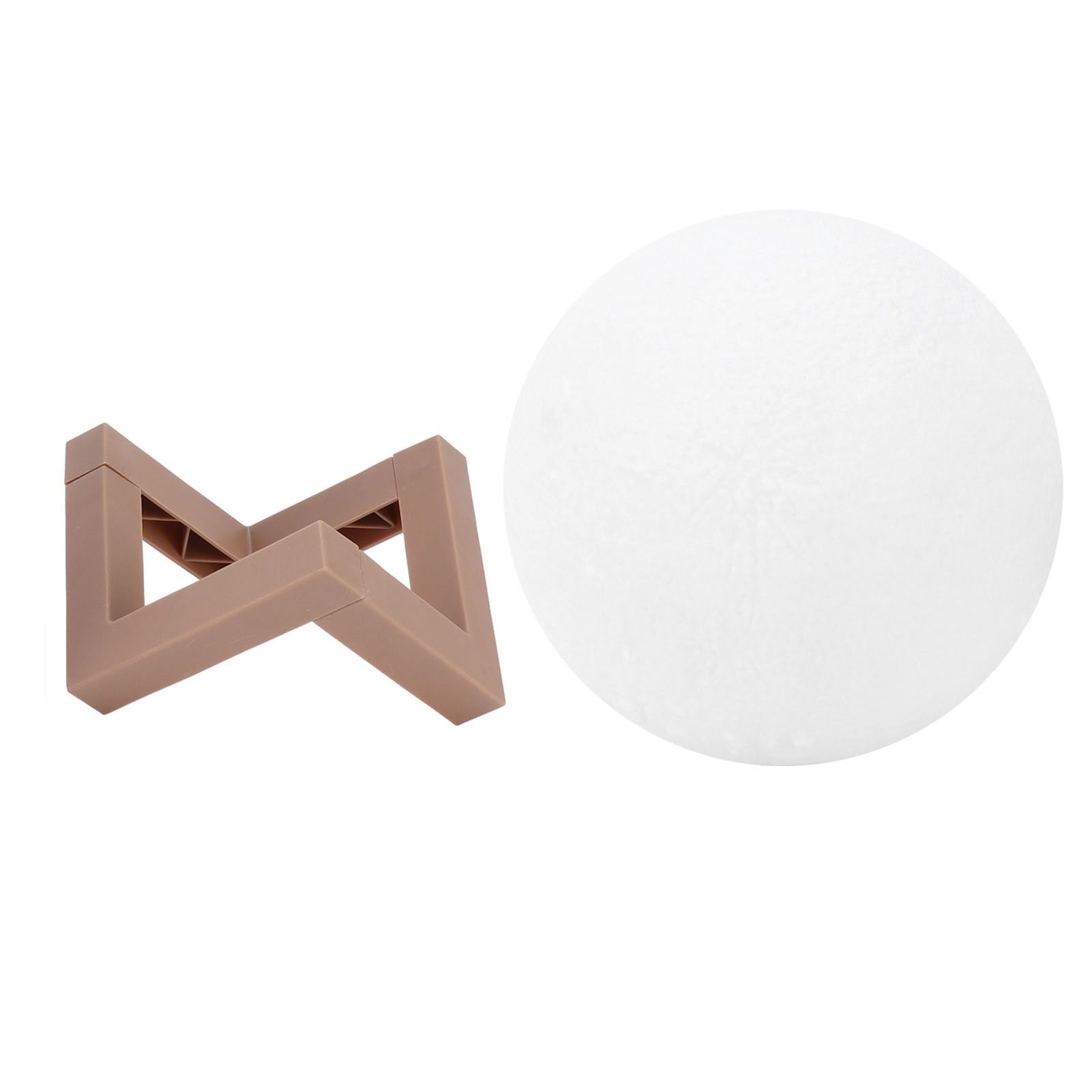 8 Colors LED Moon Lamp with 20‑Keys Remote Control Sound Induction Night Light view 7