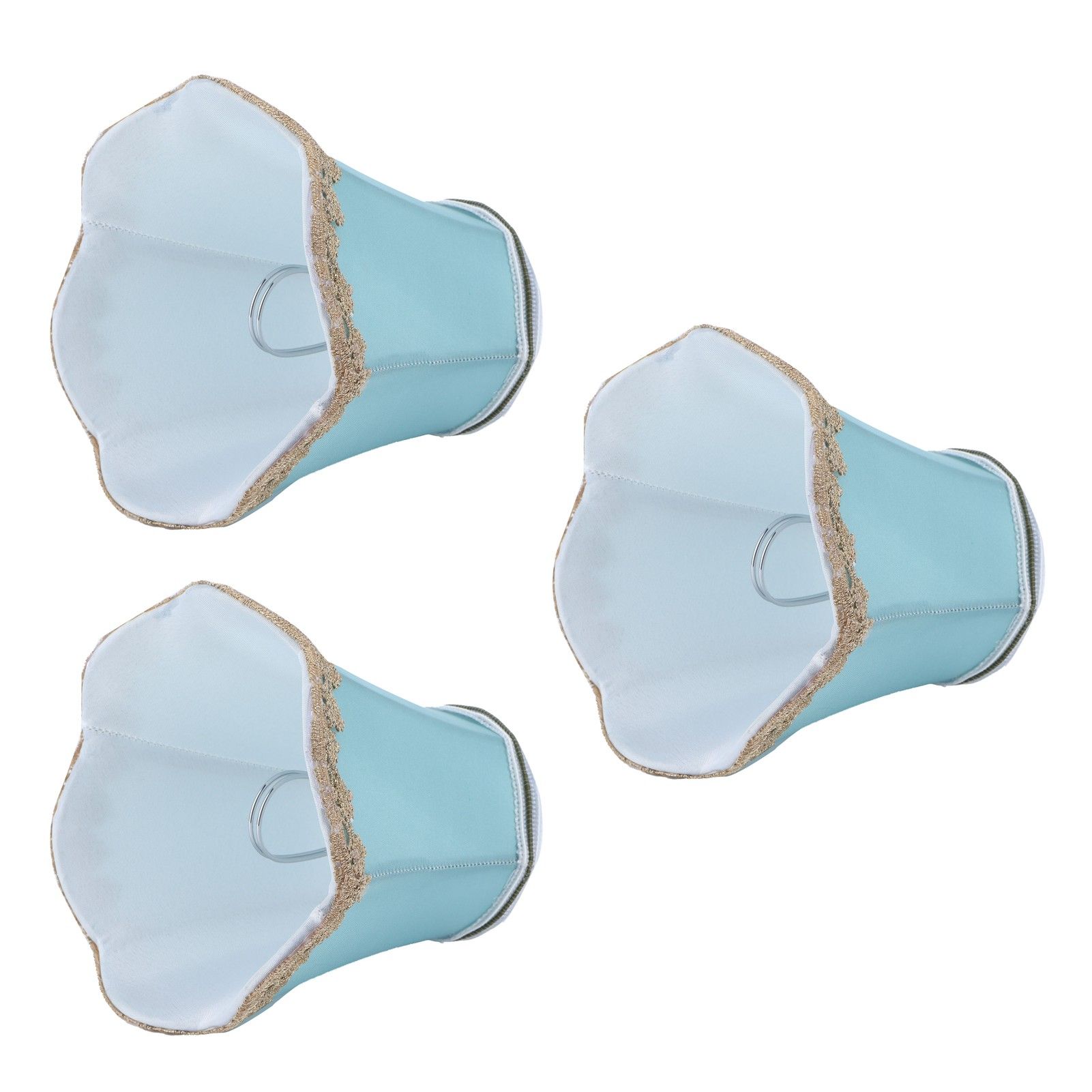 3Pcs Fabric Lampshade ClipType Modern European Style E14 Lamp Cover for Home view 4