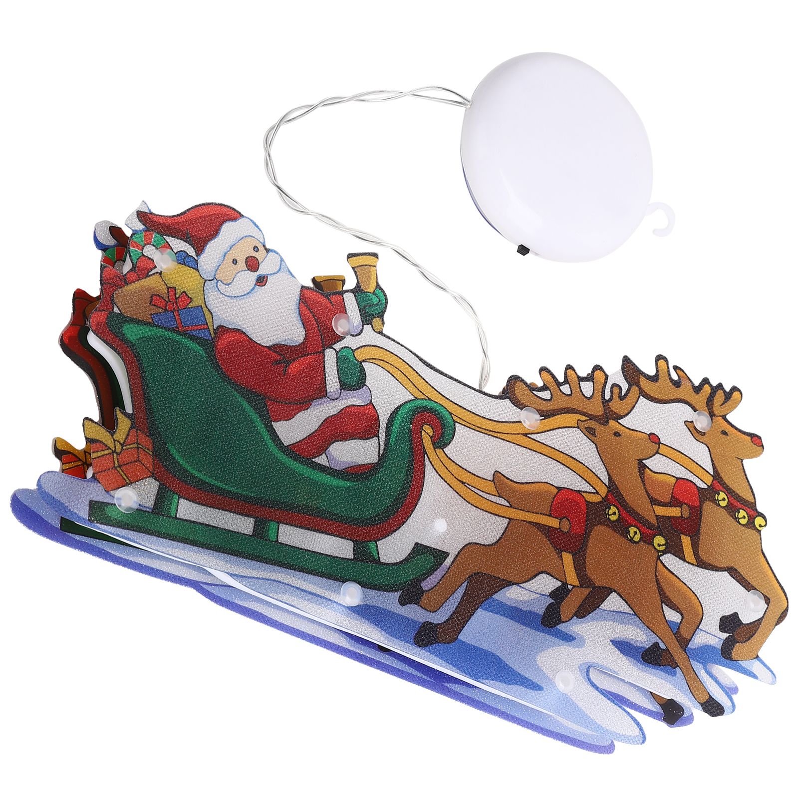 Christmas Lights LED Suction Cup Window Hanging Lights Holiday Christmas view 4