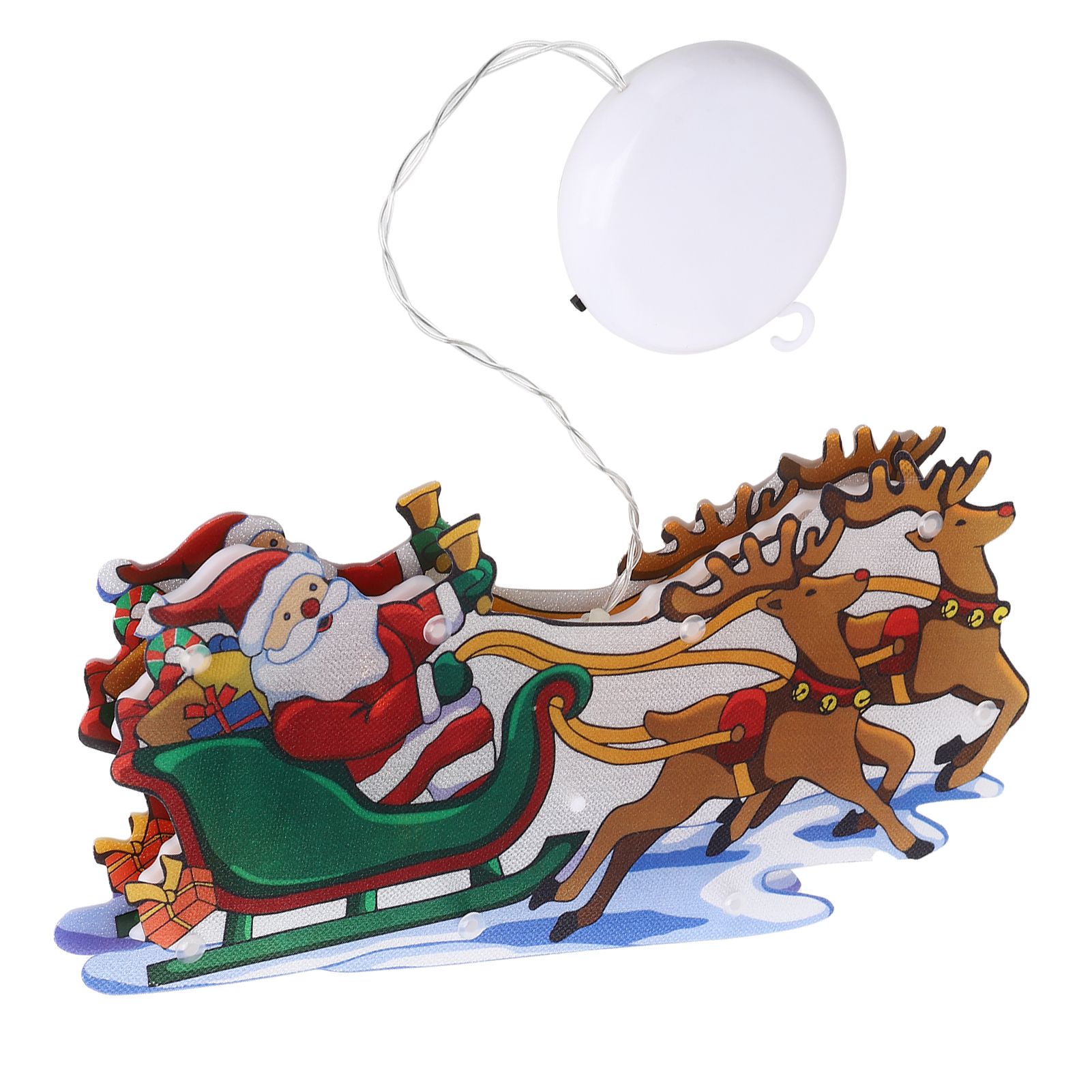Christmas Lights LED Suction Cup Window Hanging Lights Holiday Christmas view 6