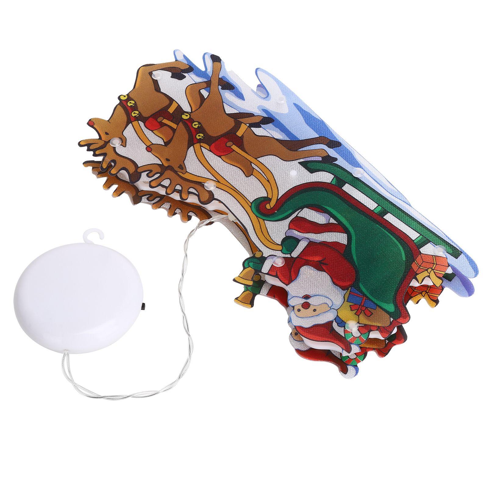 Christmas Lights LED Suction Cup Window Hanging Lights Holiday Christmas view 7