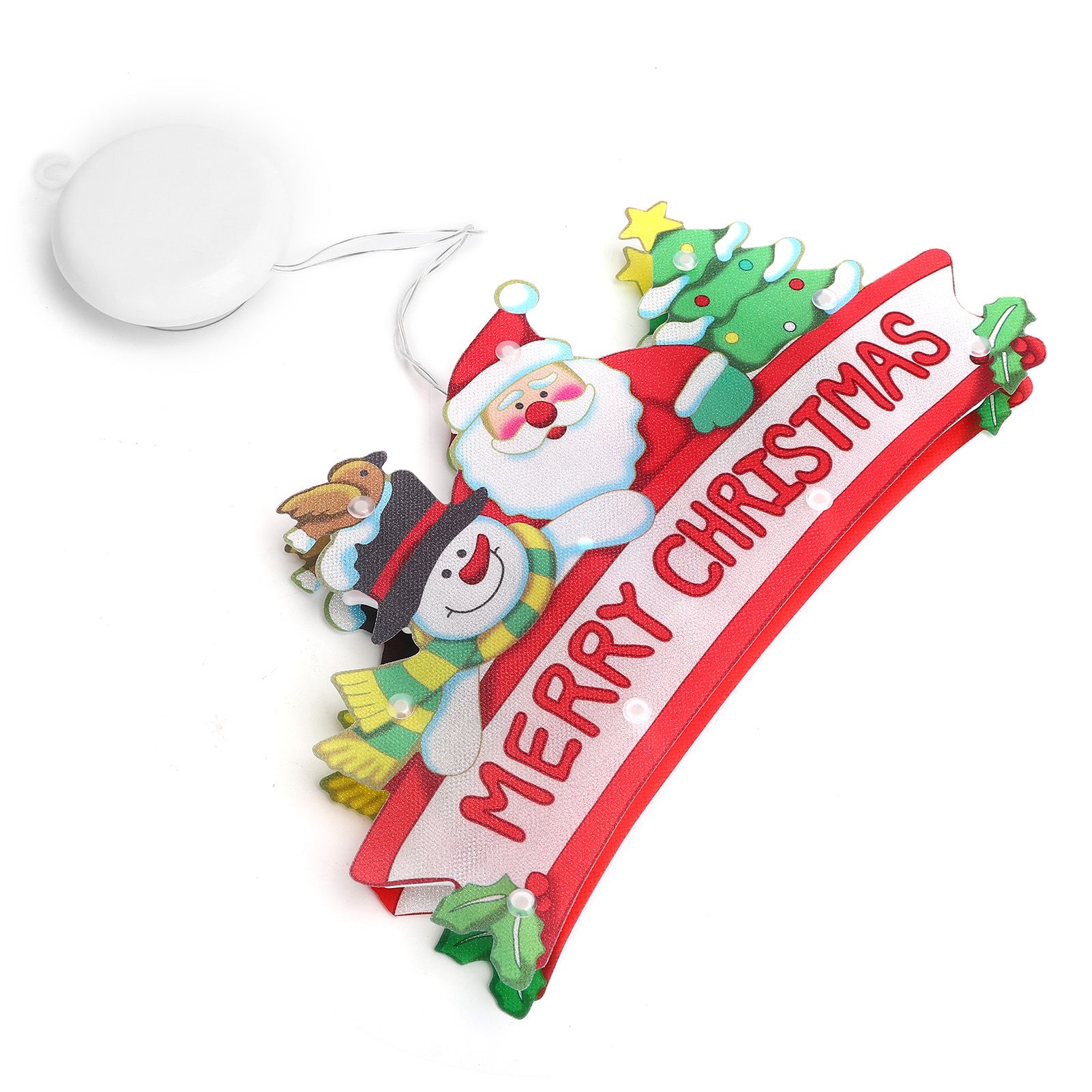Christmas Decoration Lights LED Suction Cup Window Hanging Lights for — image 1