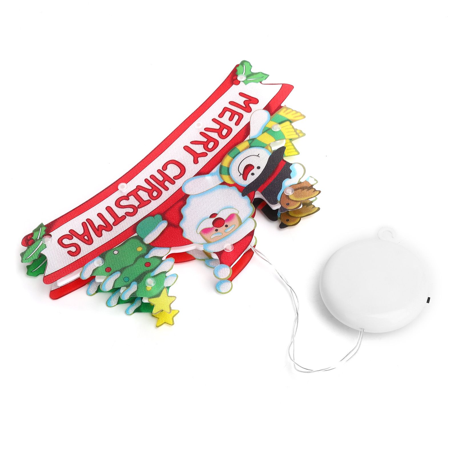 Christmas Decoration Lights LED Suction Cup Window Hanging Lights for view 4