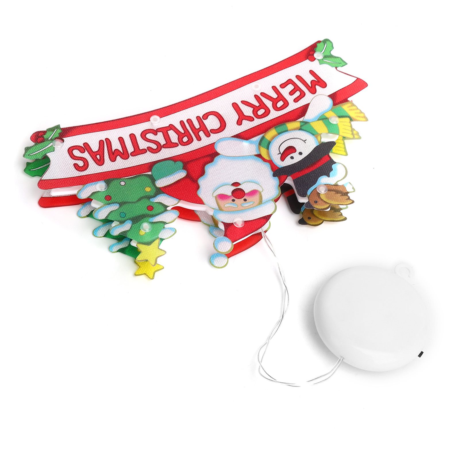 Christmas Decoration Lights LED Suction Cup Window Hanging Lights for view 6
