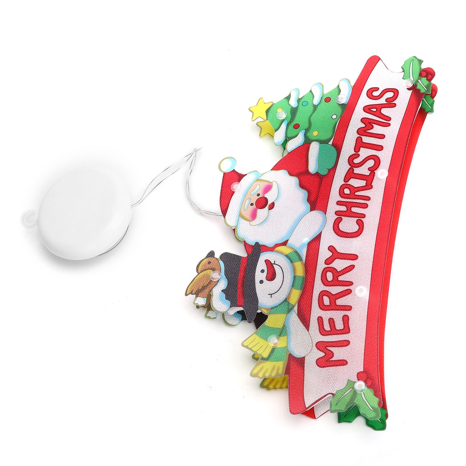 Christmas Decoration Lights LED Suction Cup Window Hanging Lights for view 8