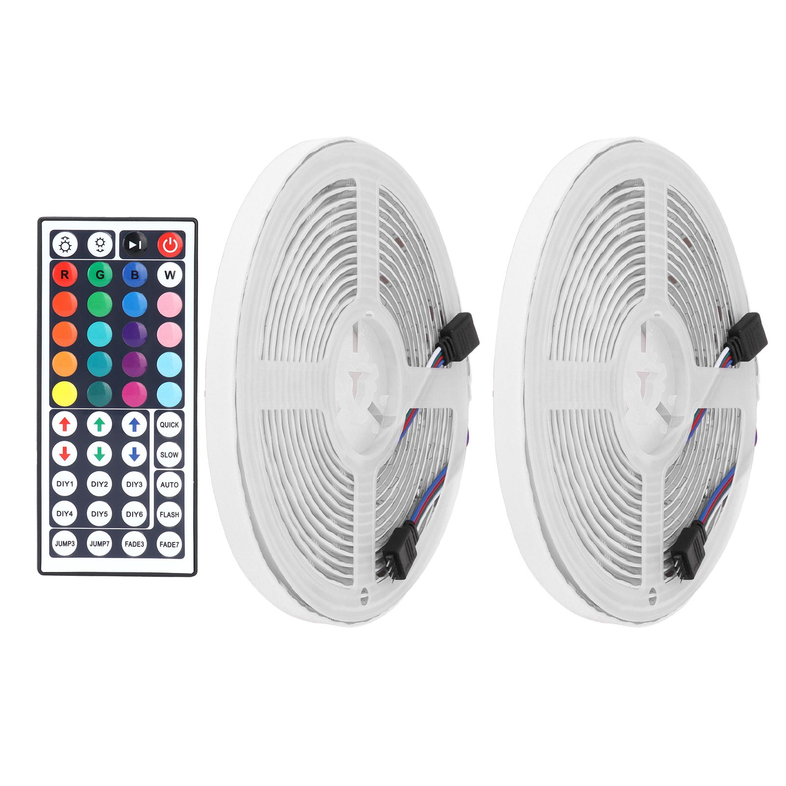 WiFi Light Strip IP65 300LED RGB Dimmable Color Changing Rope Lamp Outdoor view 4