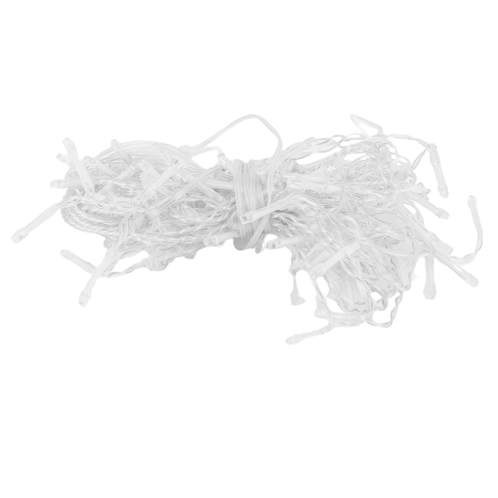 96LED String Lights USB Powered Curtain Light Festival Party Decoration Warm White view 6