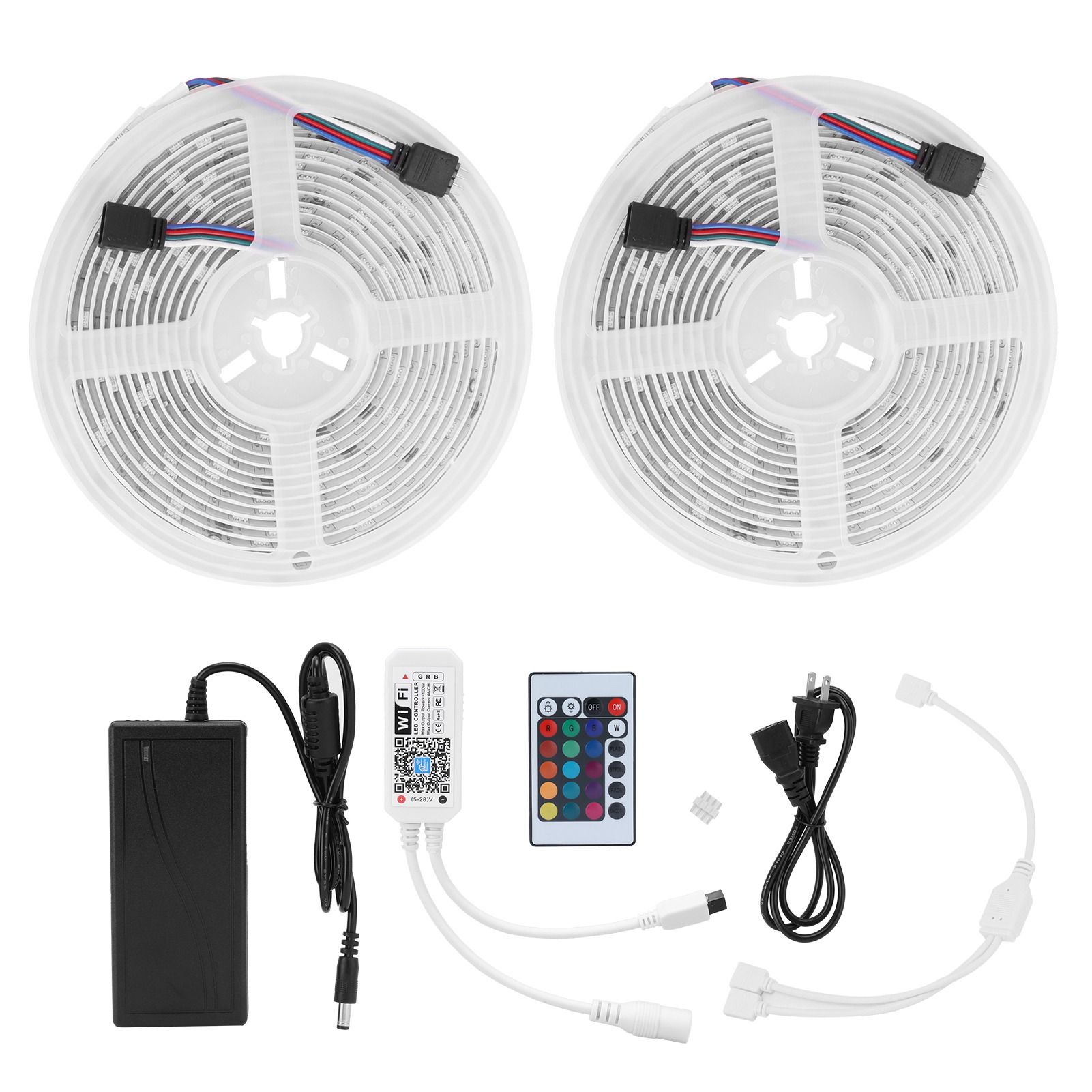 5050 300LED Strip Lights 10m WiFi RGB Colorful Flexible Remote Rope Lights view 2