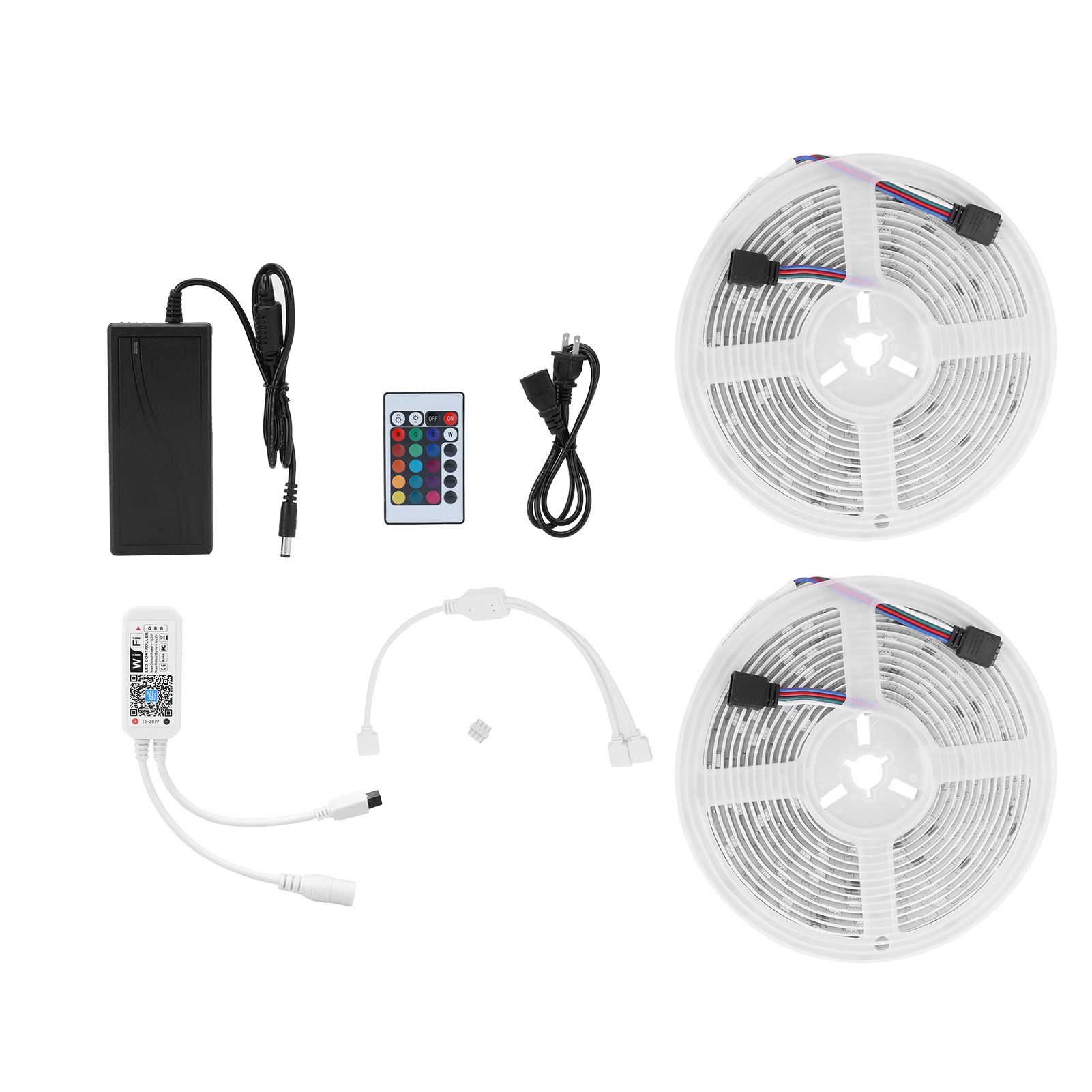 5050 300LED Strip Lights 10m WiFi RGB Colorful Flexible Remote Rope Lights view 5