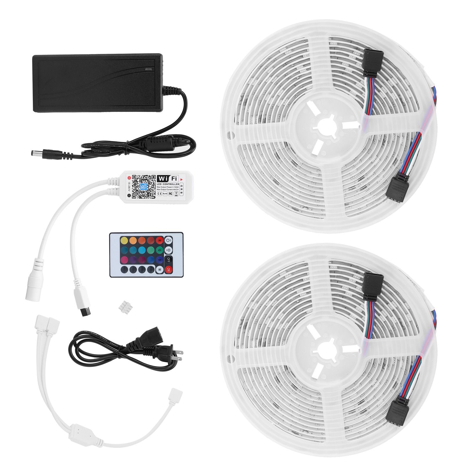 5050 300LED Strip Lights 10m WiFi RGB Colorful Flexible Remote Rope Lights view 6