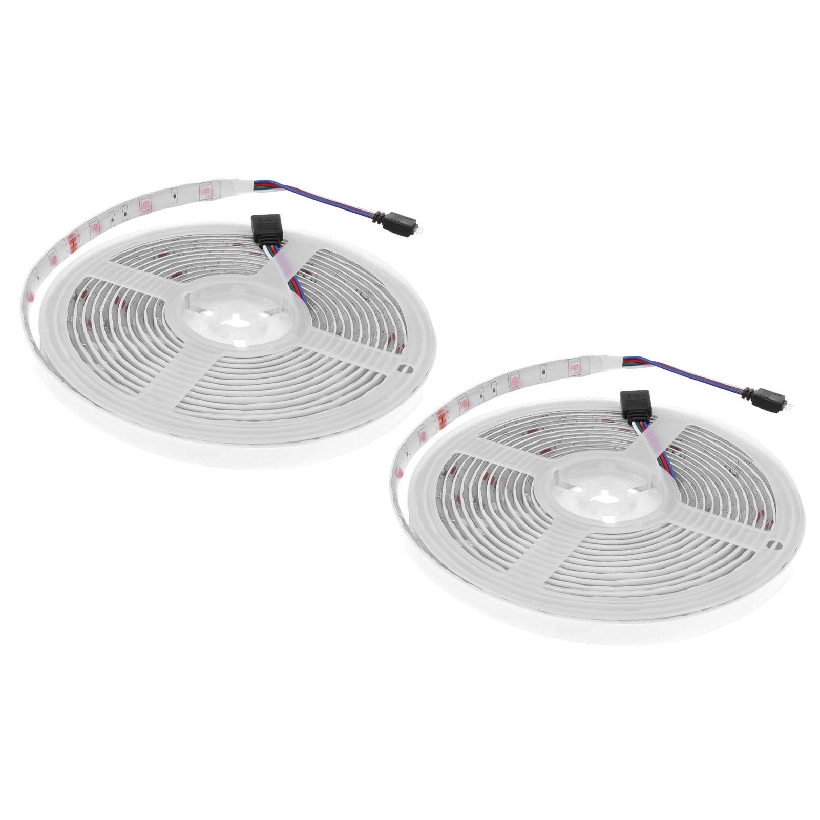 300LED SMD5050 Light Strip 12V IP65 RGB Colorful Lighting with 24‑Key Remote view 3