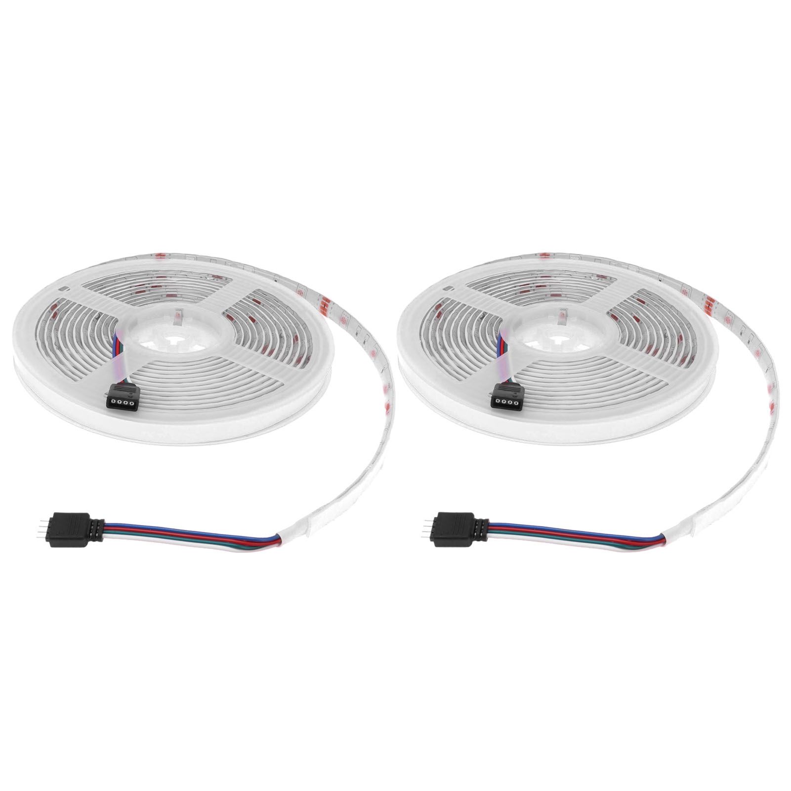 300LED SMD5050 Light Strip 12V IP65 RGB Colorful Lighting with 24‑Key Remote view 4