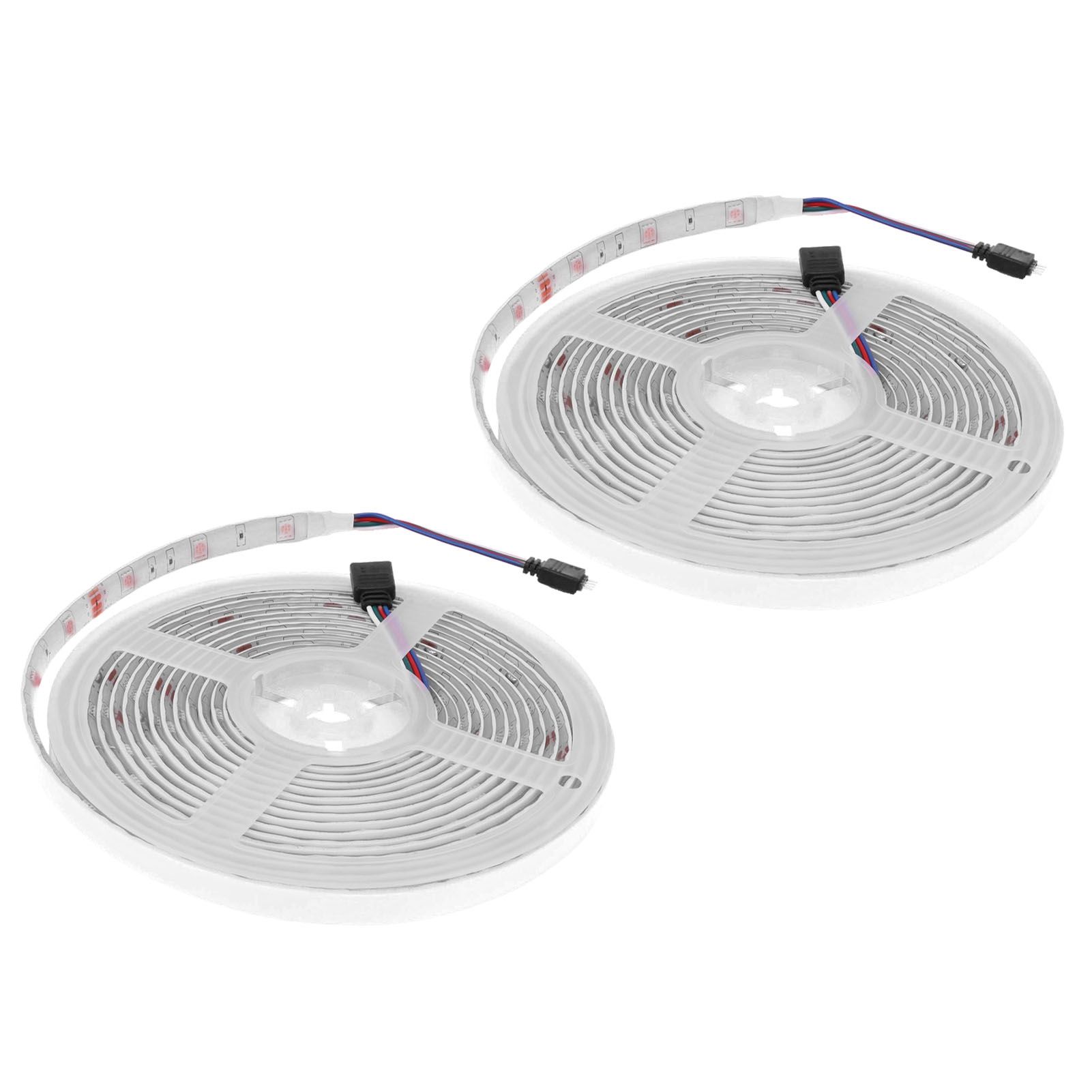 300LED SMD5050 Light Strip 12V IP65 RGB Colorful Lighting with 24‑Key Remote view 7