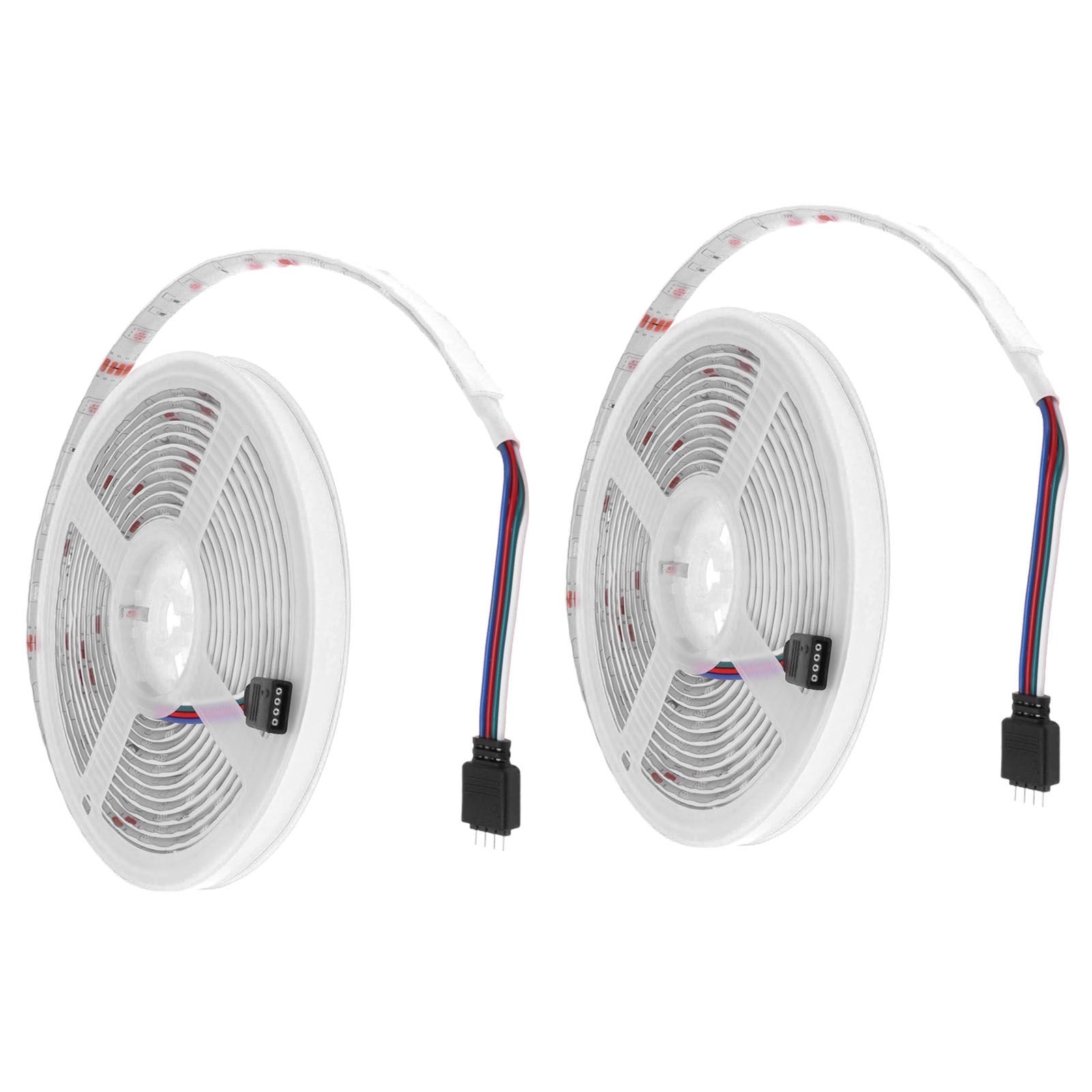 300LED SMD5050 Light Strip 12V IP65 RGB Colorful Lighting with 24‑Key Remote view 9