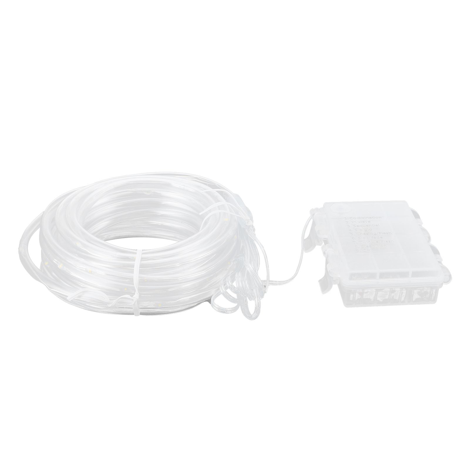 Rope Lights Outdoor Warm White Light Waterproof 50LEDs 8 Modes Copper Wire view 10