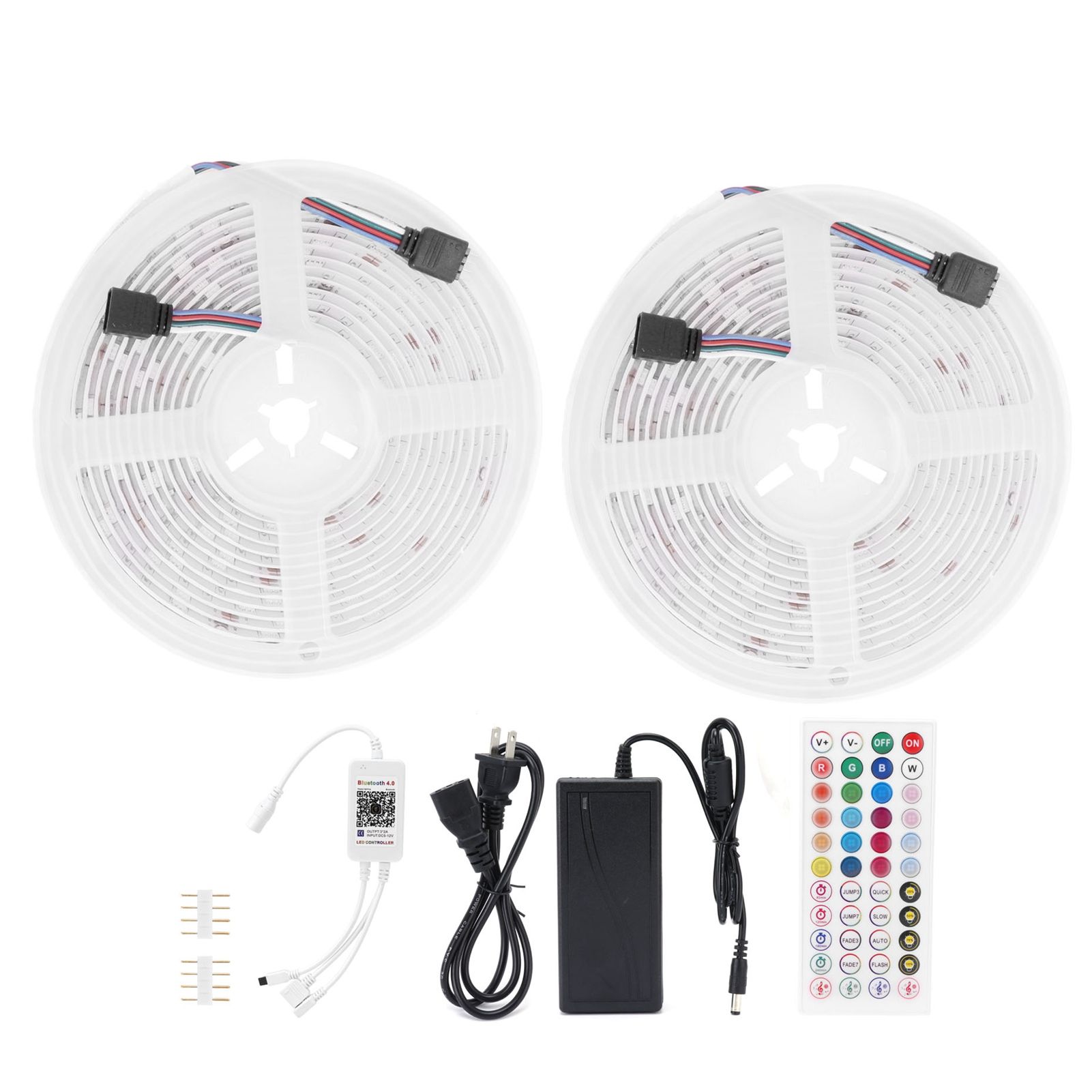 300LED Remote Strip Lights IP65 SMD5050 RGB Dimmable Flexible Rope Lights view 2