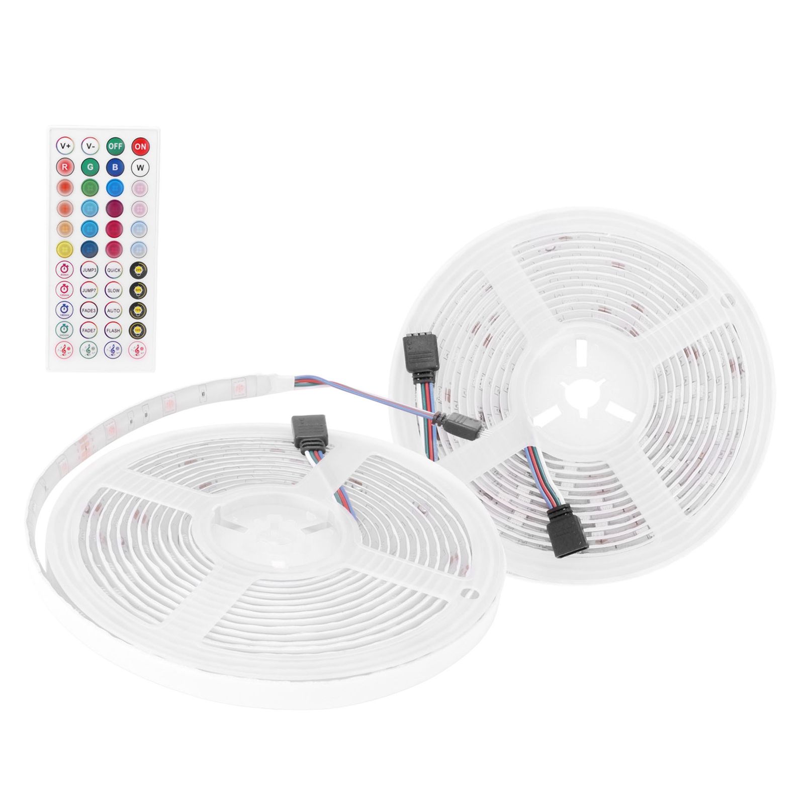 300LED Remote Strip Lights IP65 SMD5050 RGB Dimmable Flexible Rope Lights view 4