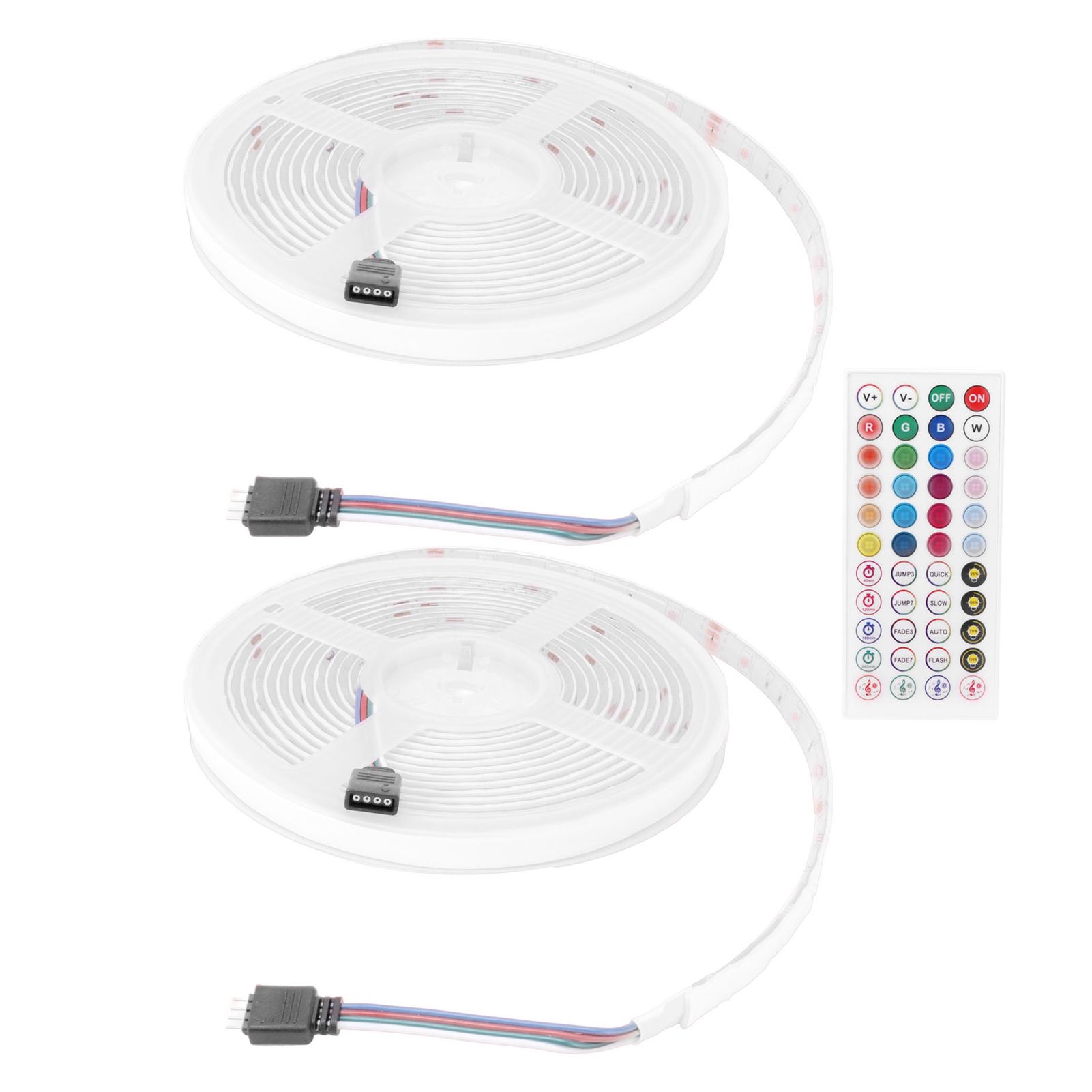 300LED Remote Strip Lights IP65 SMD5050 RGB Dimmable Flexible Rope Lights view 10
