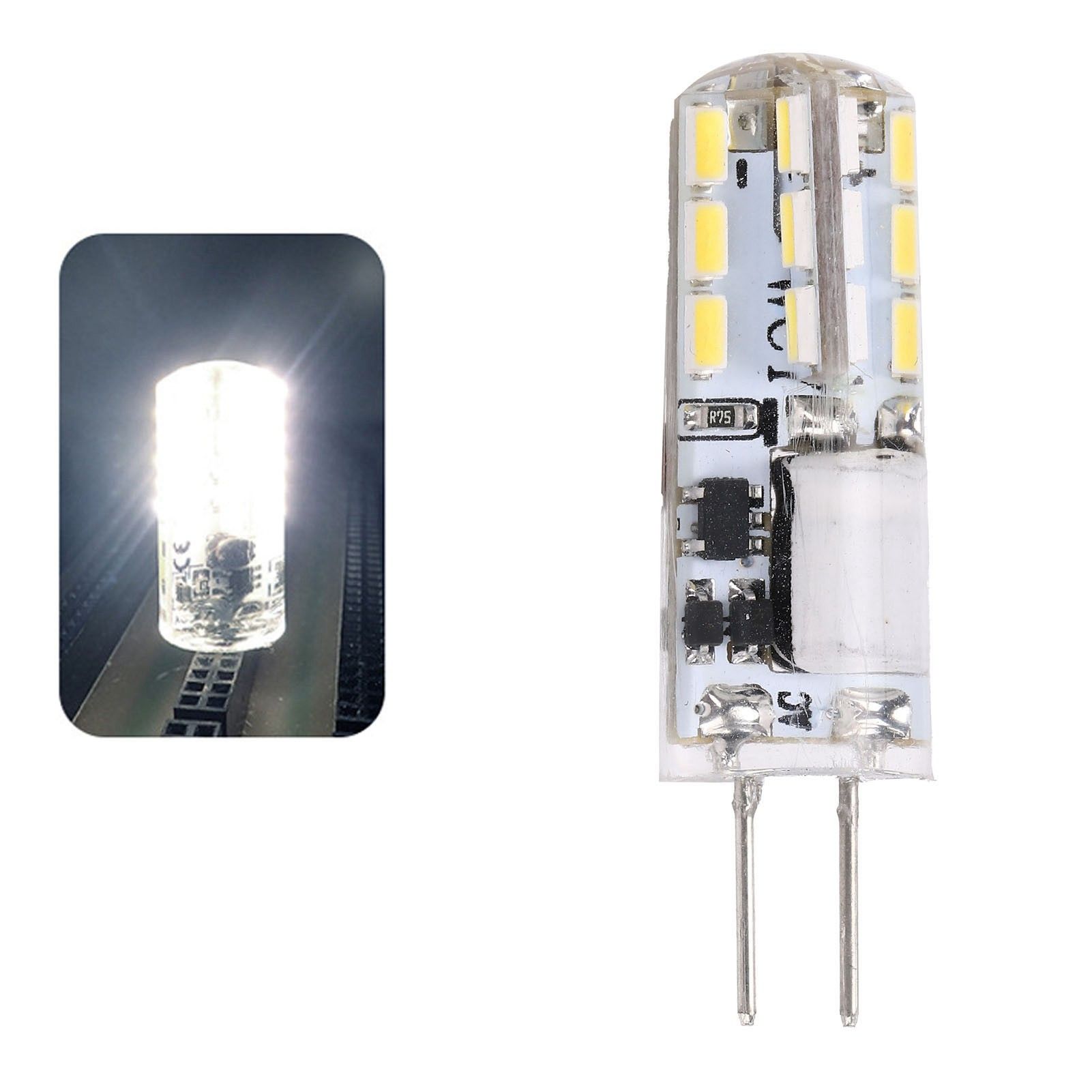 G4 24LED Light Bulb 2W 200LM Bi Pin Light Non Dimmable for Chandelier AC DC view 11
