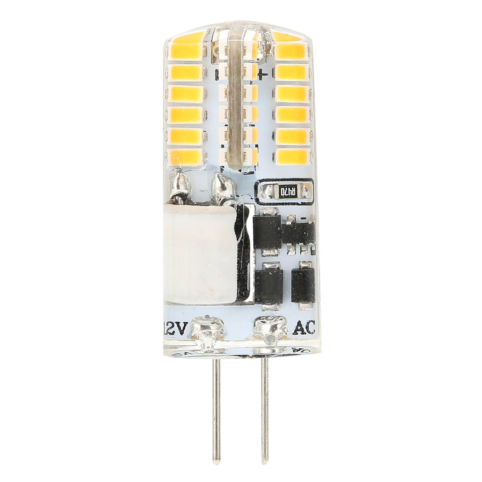 G4 Bulb 48LED Light Bulb 3W 300LM Bi Pin Light NonDimmable for Chandelier AC — image 1