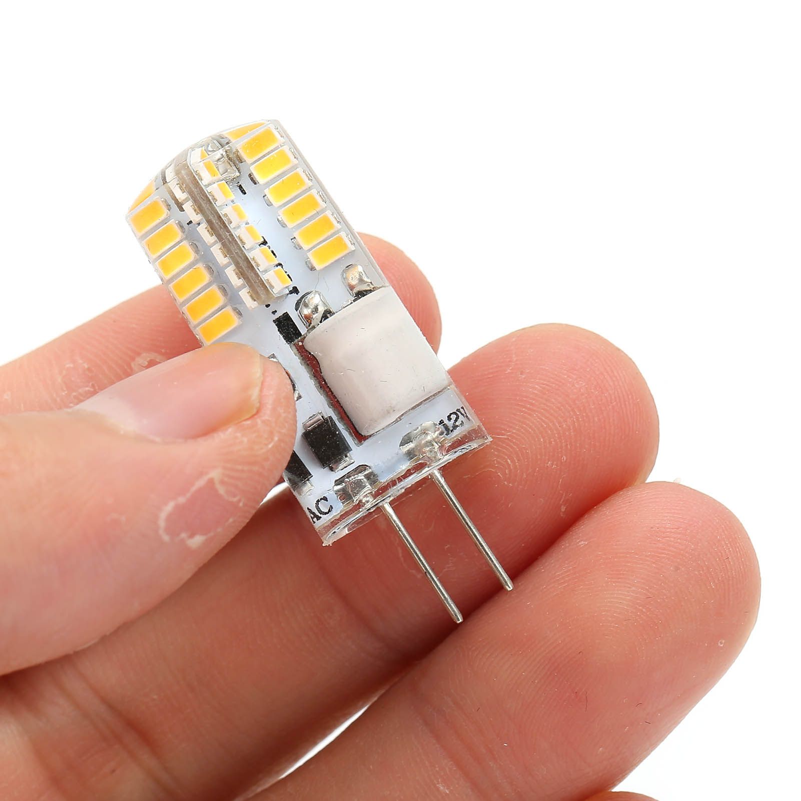 G4 Bulb 48LED Light Bulb 3W 300LM Bi Pin Light NonDimmable for Chandelier AC view 10
