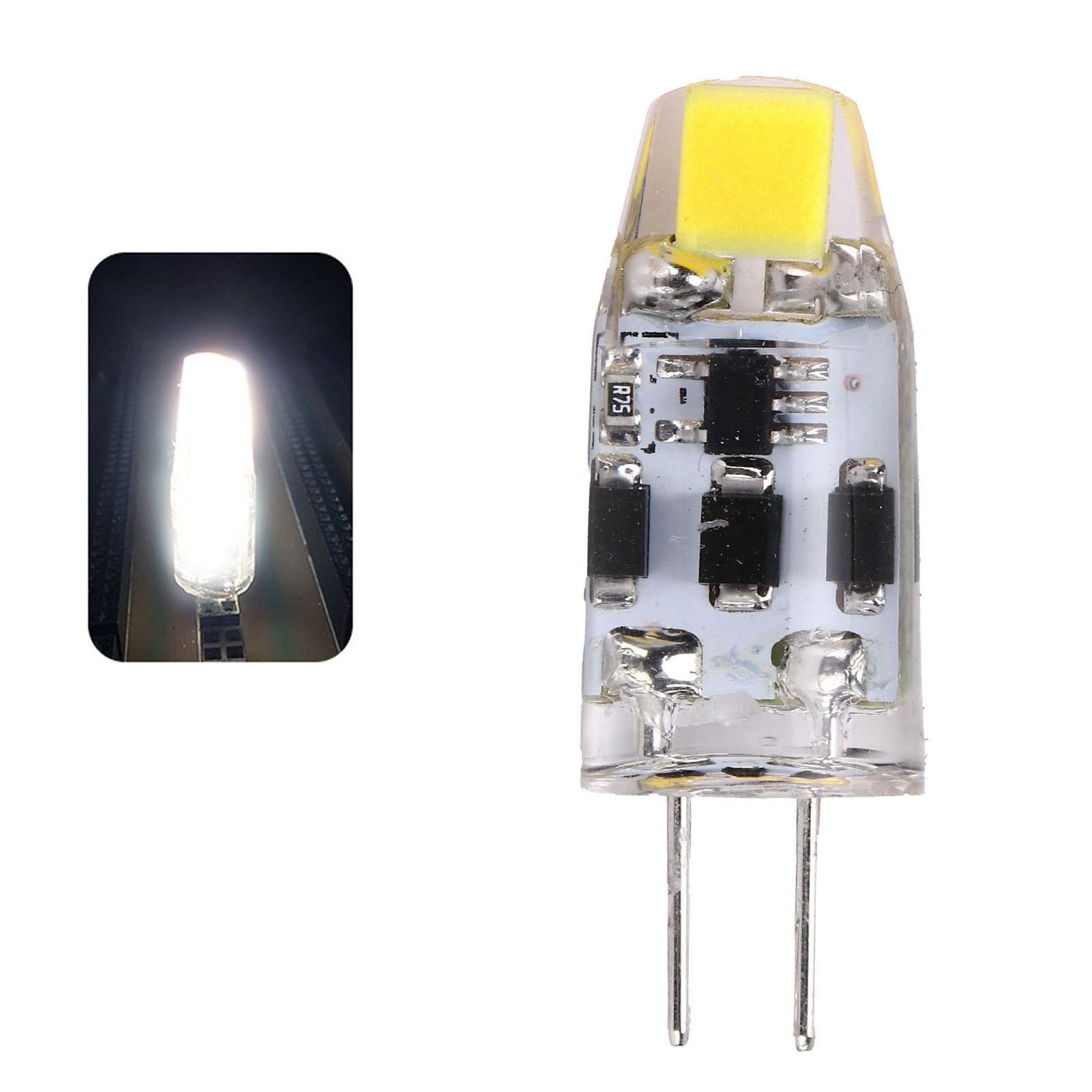 G4 Bulb 2W 200LM 360° Dimming Silicone BiPin LED Bulb for Home Office AC DC view 11