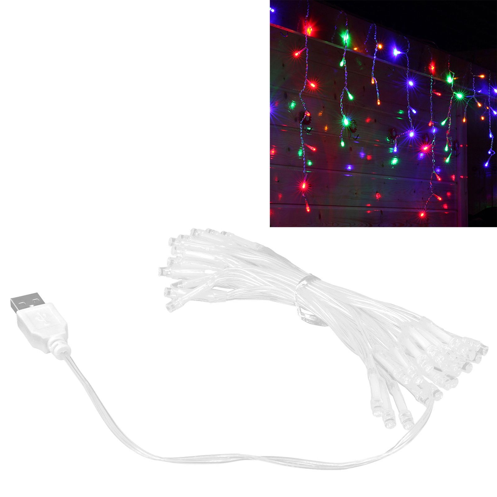 Color Light String 40LEDs Decorative Light USB Indoor Party Decoration view 12
