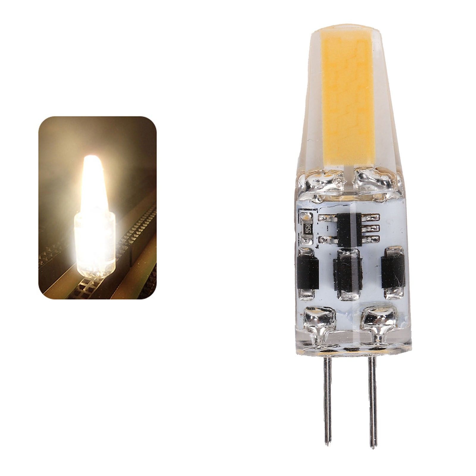 G4 Dimmable Bulb 3W 300LM BiPin Base Light Bulb for Chandelier Wall Lamp AC DC view 11