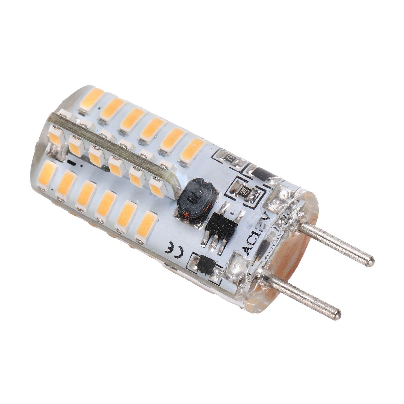 48LED Silicone Bulb 3W 300LM GY6.35 BiPin Bulb AC12V for Chandelier Ceiling view 2