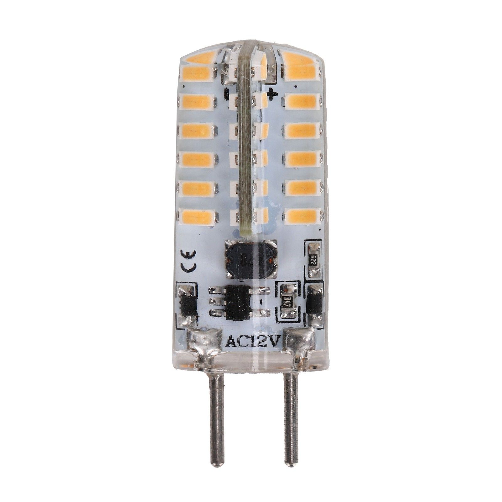 48LED Silicone Bulb 3W 300LM GY6.35 BiPin Bulb AC12V for Chandelier Ceiling view 6