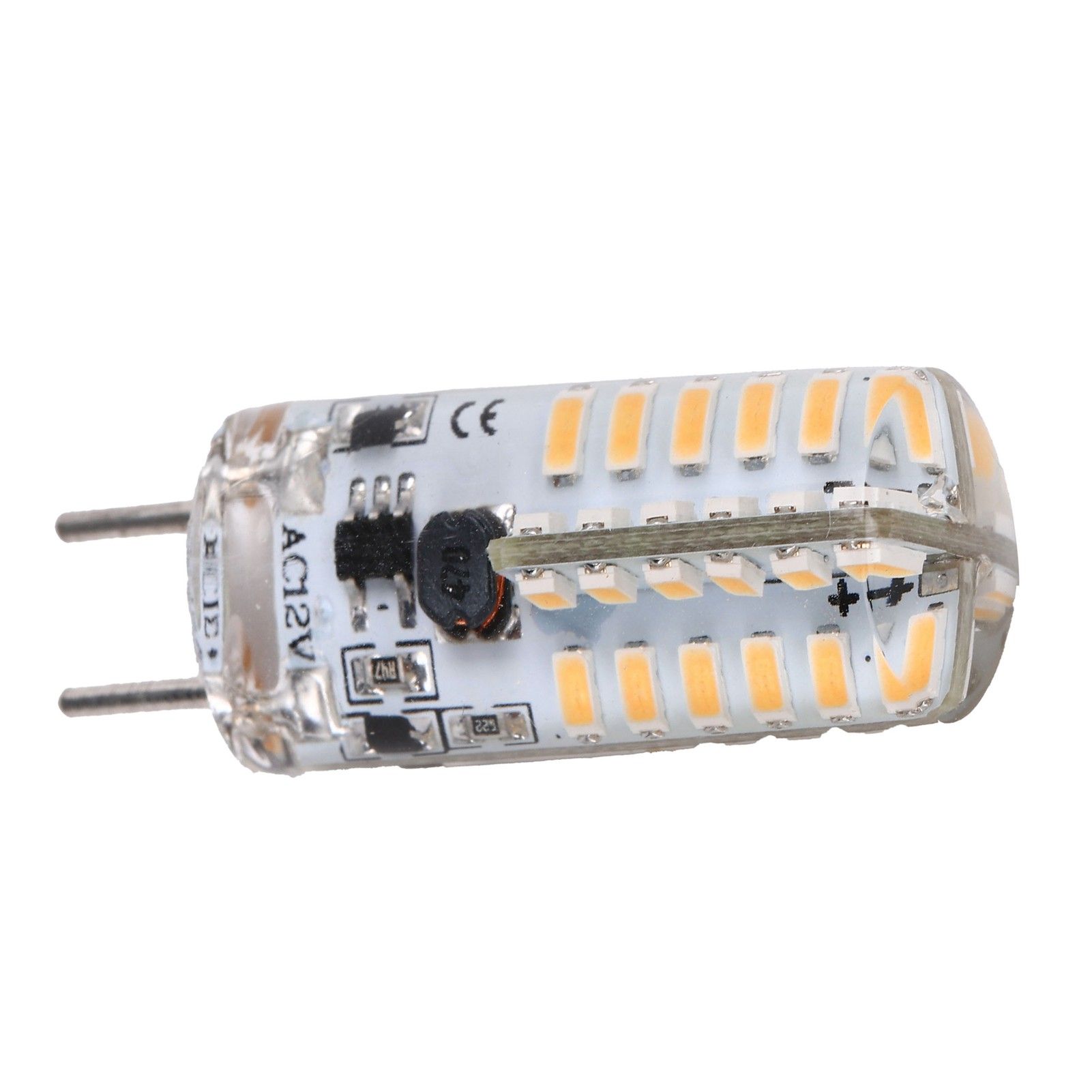 48LED Silicone Bulb 3W 300LM GY6.35 BiPin Bulb AC12V for Chandelier Ceiling view 8