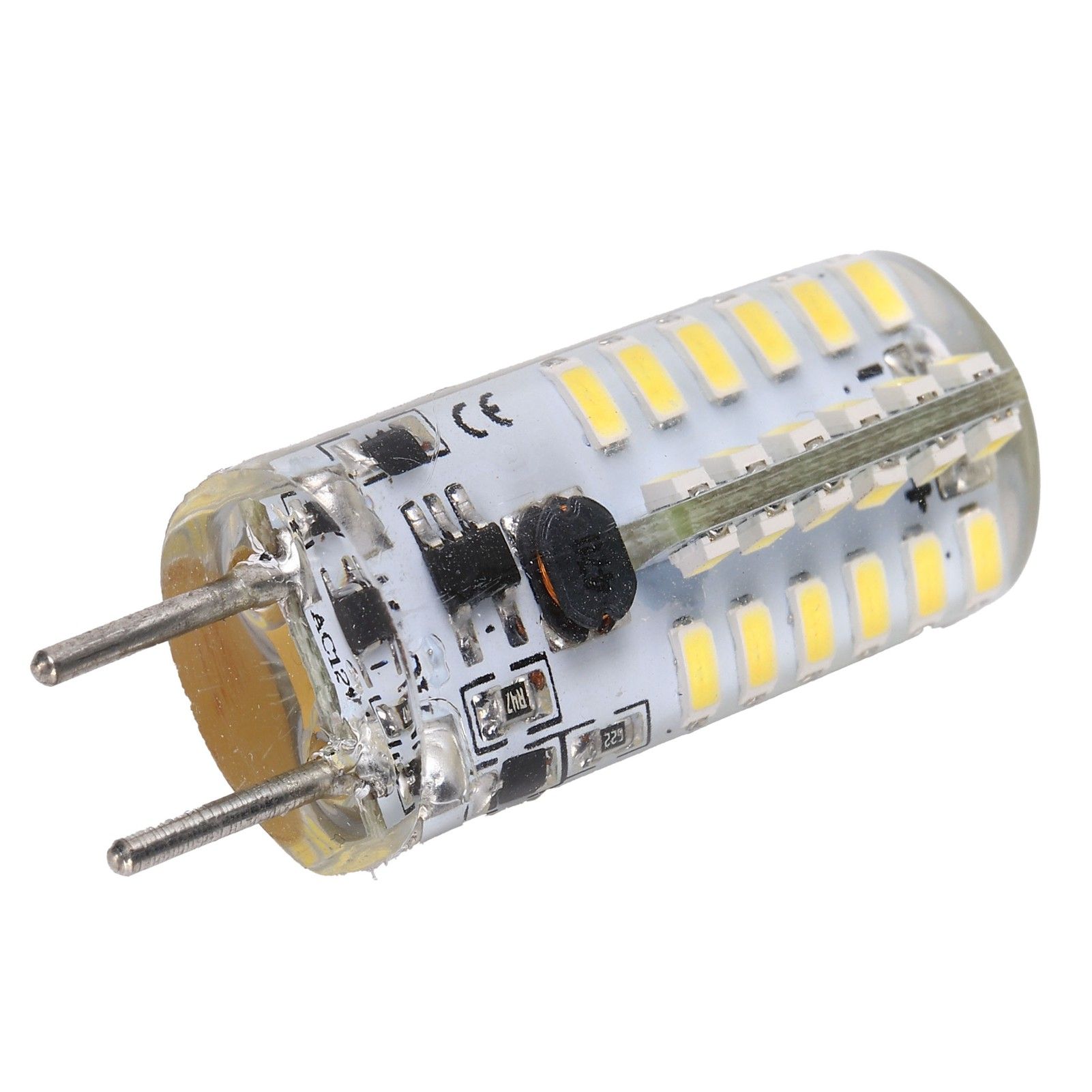48LED Silicone Bulb 3W 300LM GY6.35 BiPin Bulb AC12V for Chandelier Ceiling view 7