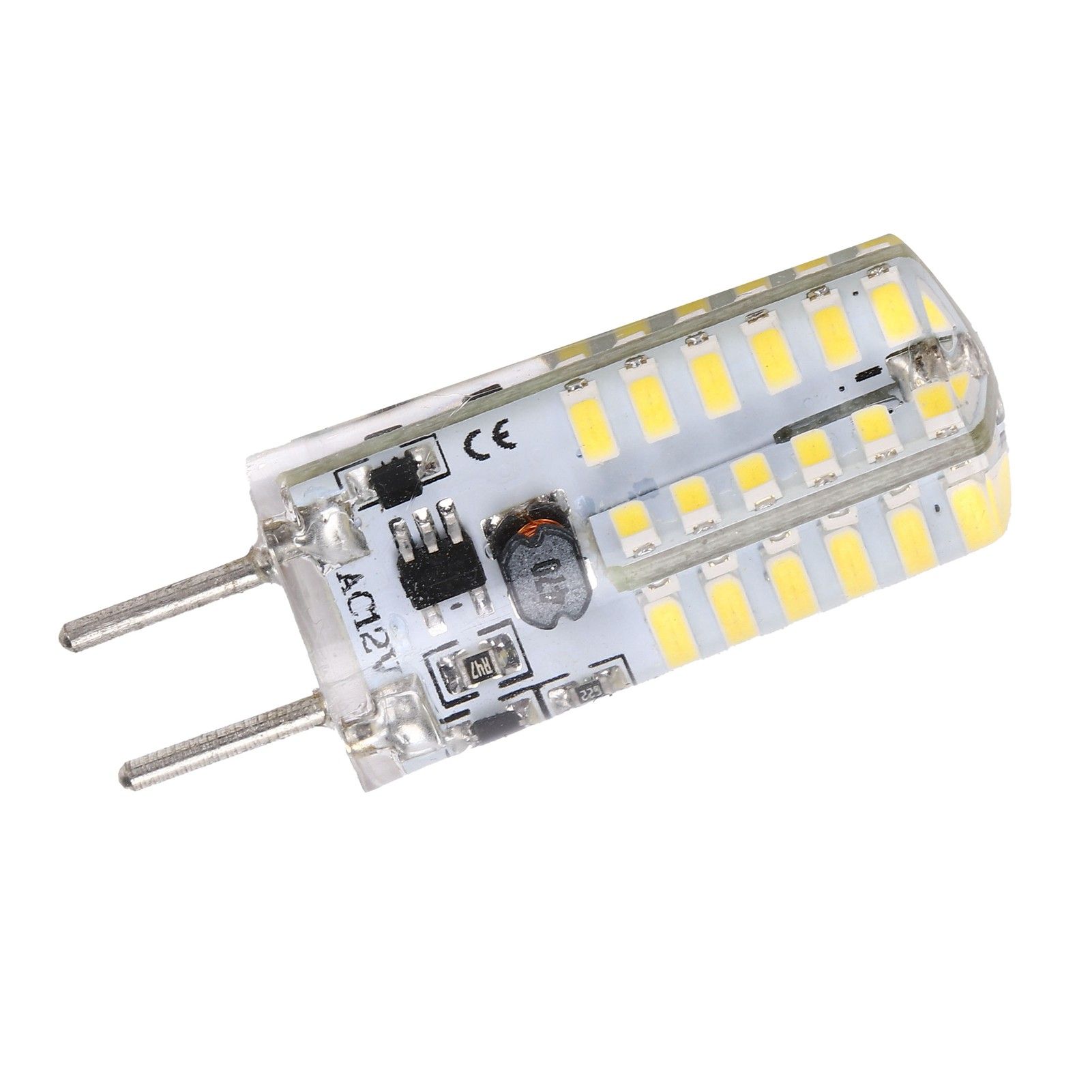 48LED Silicone Bulb 3W 300LM GY6.35 BiPin Bulb AC12V for Chandelier Ceiling view 10