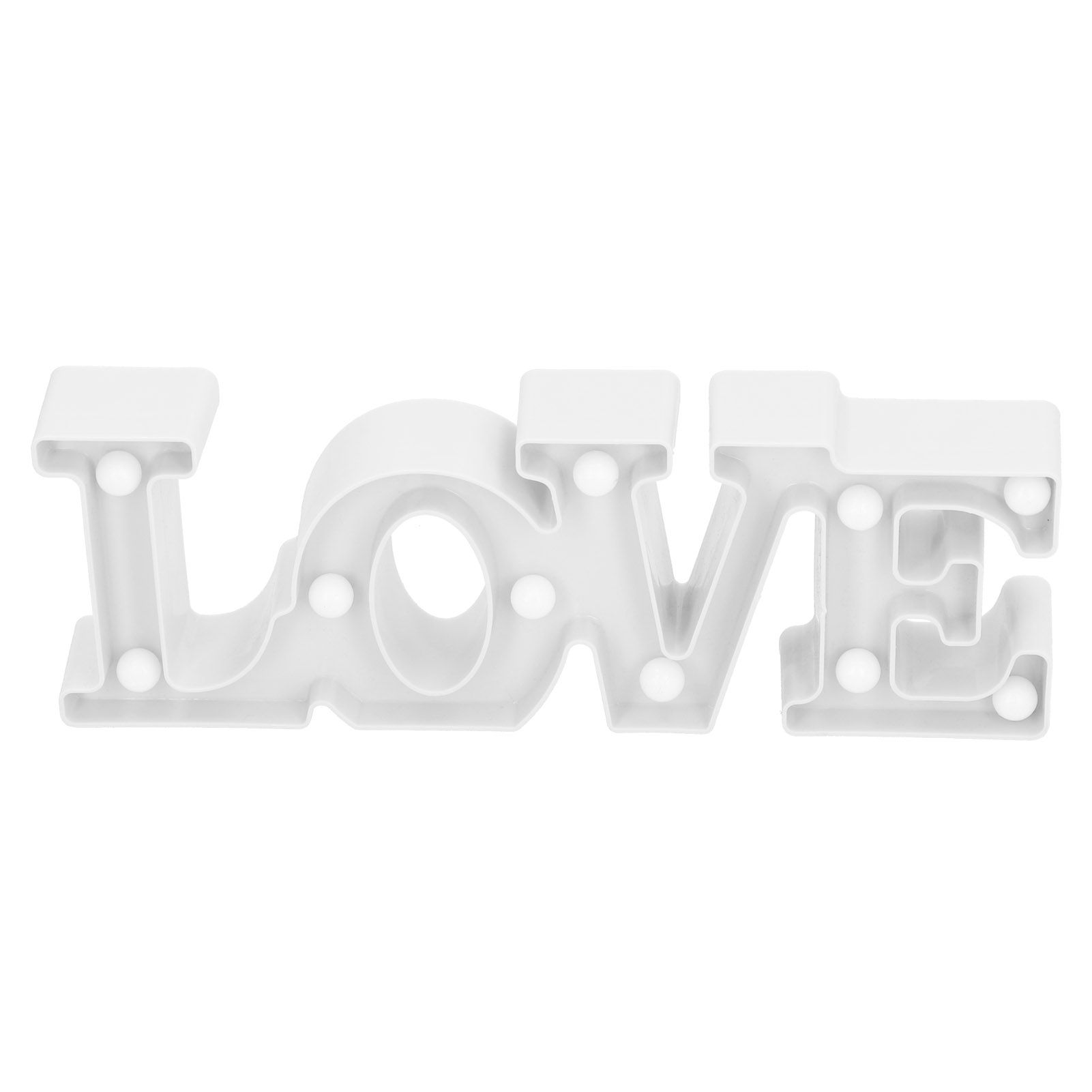 LOVE Lamp 10LED Night Light for Proposal Confession Wedding Anniversary Party view 2