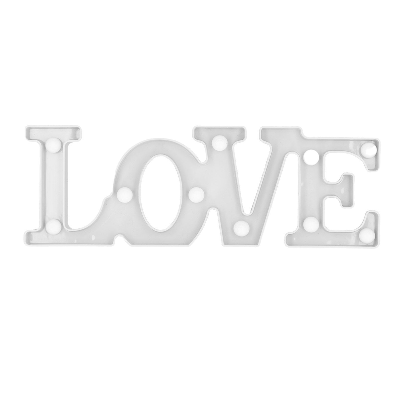 LOVE Lamp 10LED Night Light for Proposal Confession Wedding Anniversary Party view 7