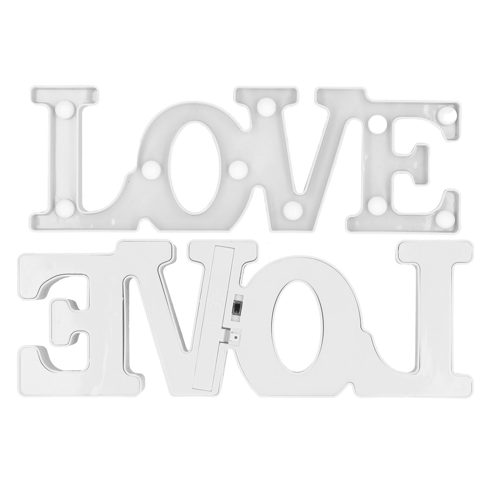 LOVE Lamp 10LED Night Light for Proposal Confession Wedding Anniversary Party view 9