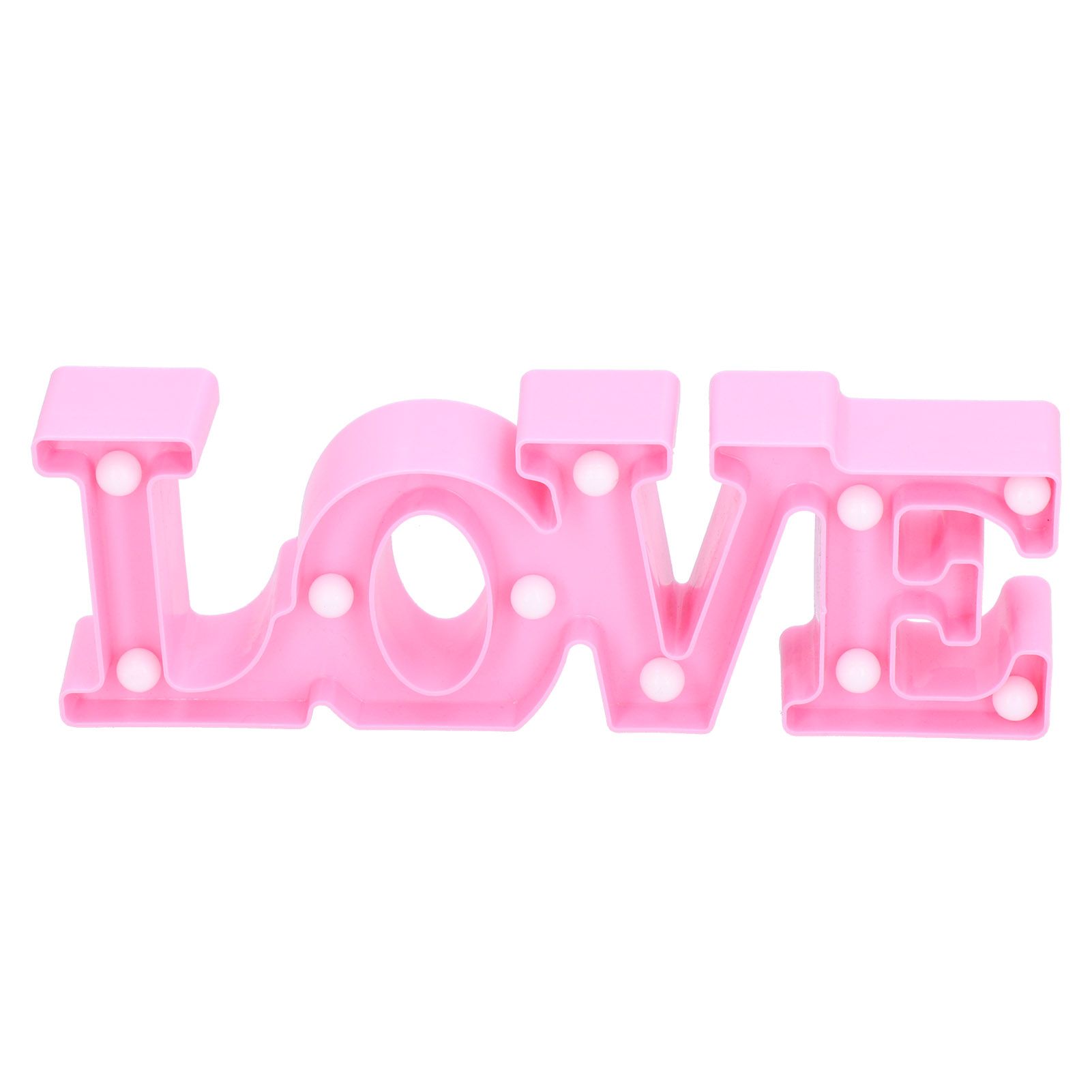 LOVE Lamp 10LED Night Light for Proposal Confession Wedding Anniversary Party view 2