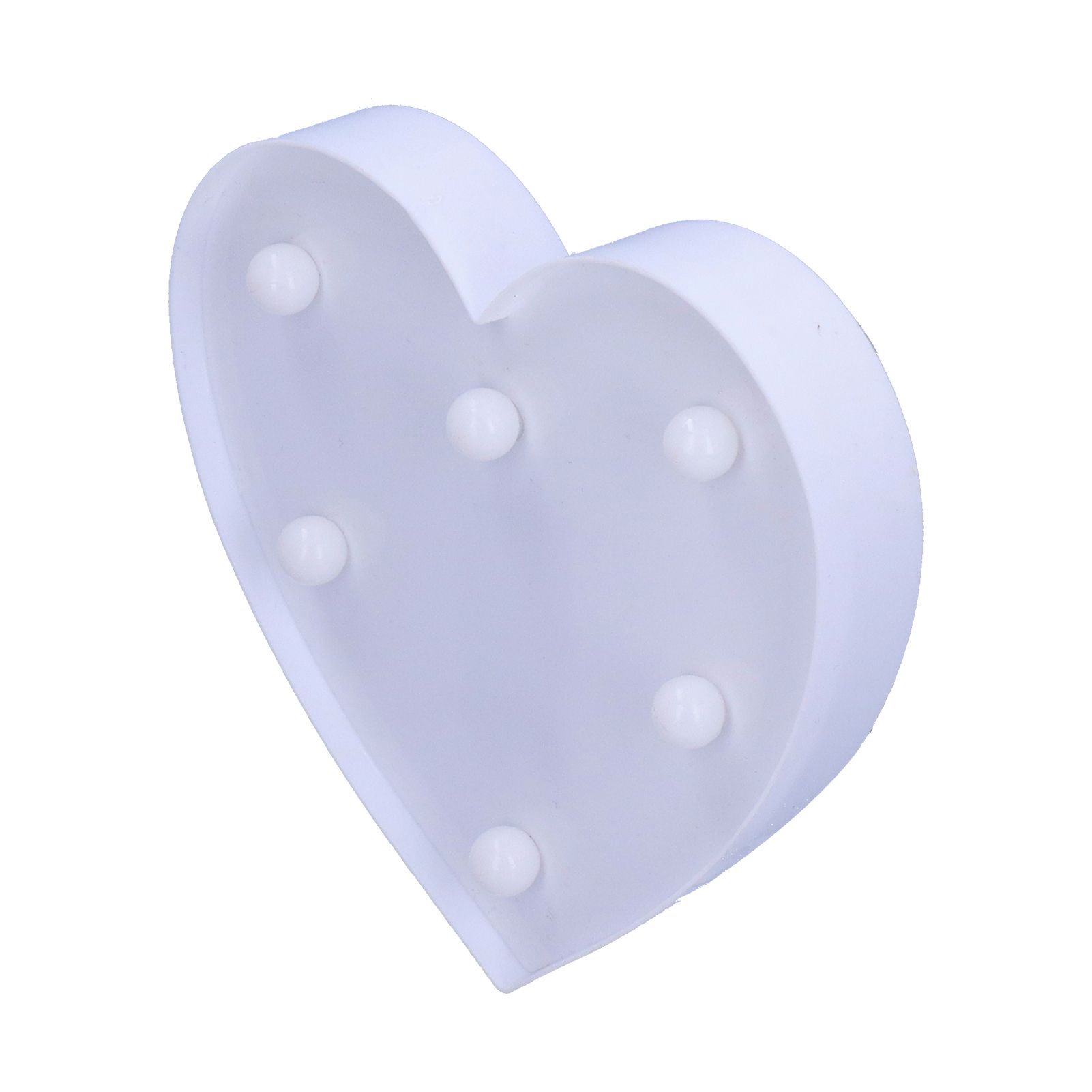 LED HeartShaped Light 6LED Chip Small Night Light for Wedding Birthday Party view 2