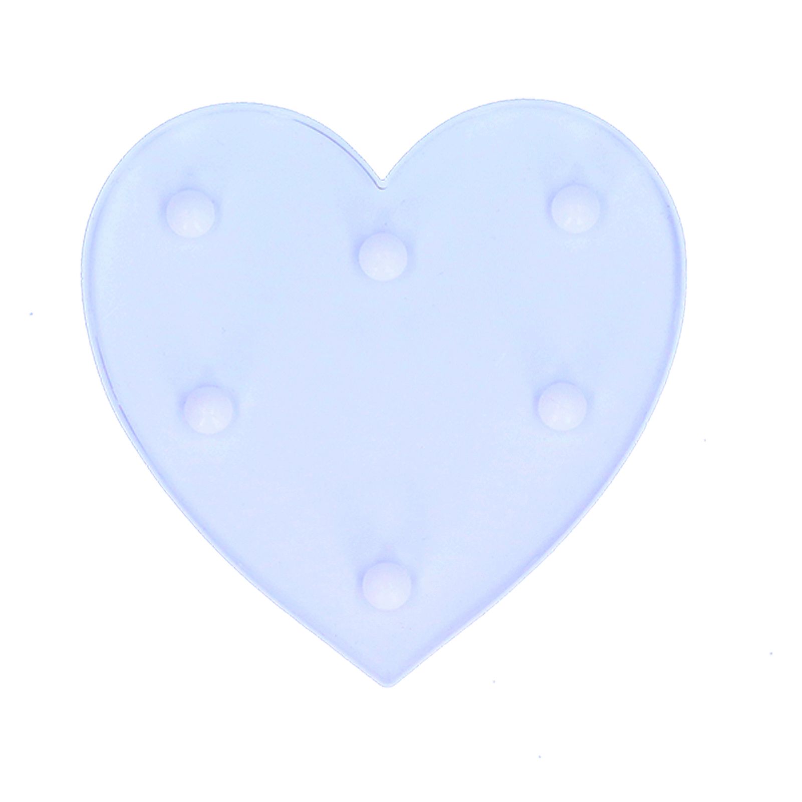 LED HeartShaped Light 6LED Chip Small Night Light for Wedding Birthday Party view 6