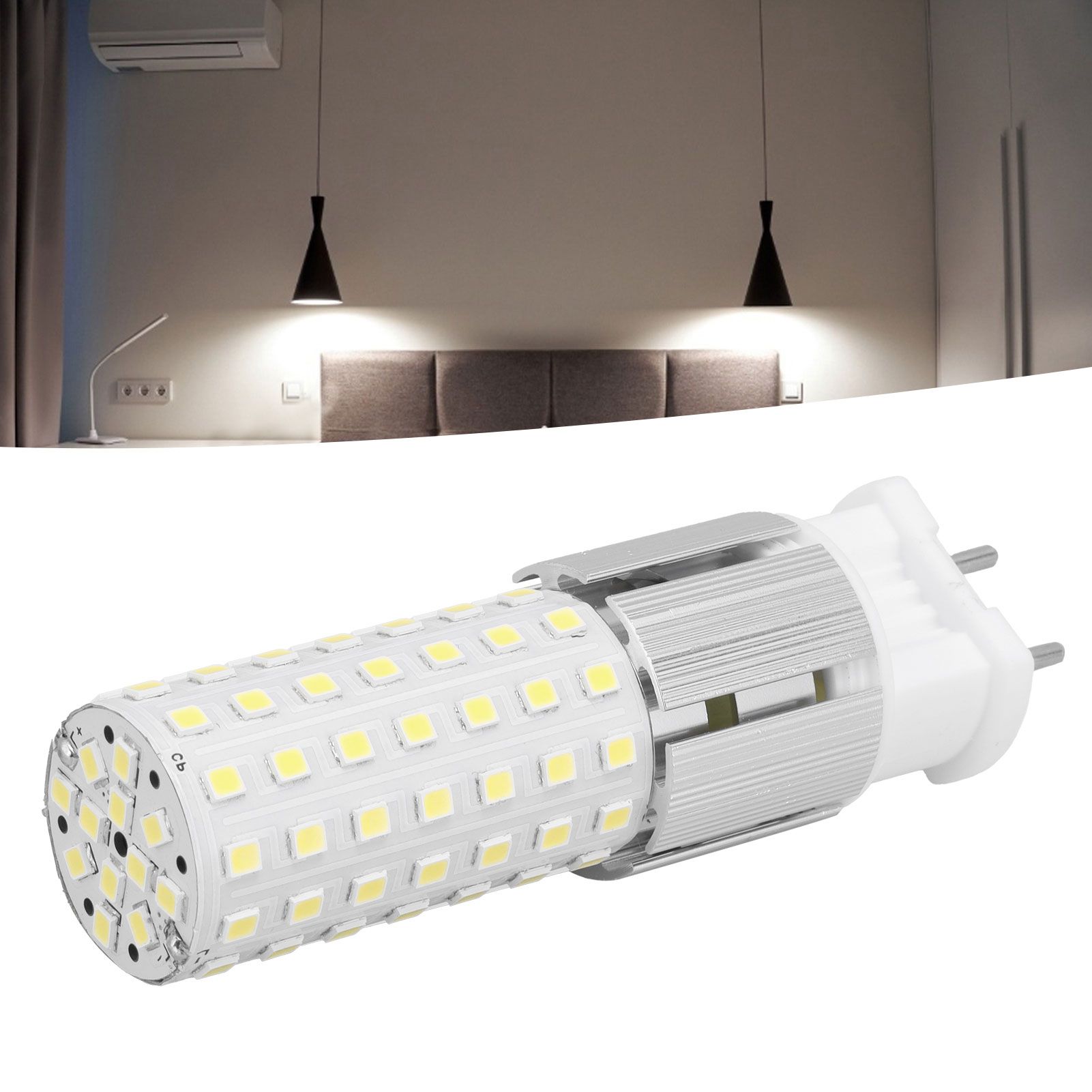 G12 96LED Light Corn Lamp 15W 1500LM Light Bulb for Chandelier Wall Lamp view 11