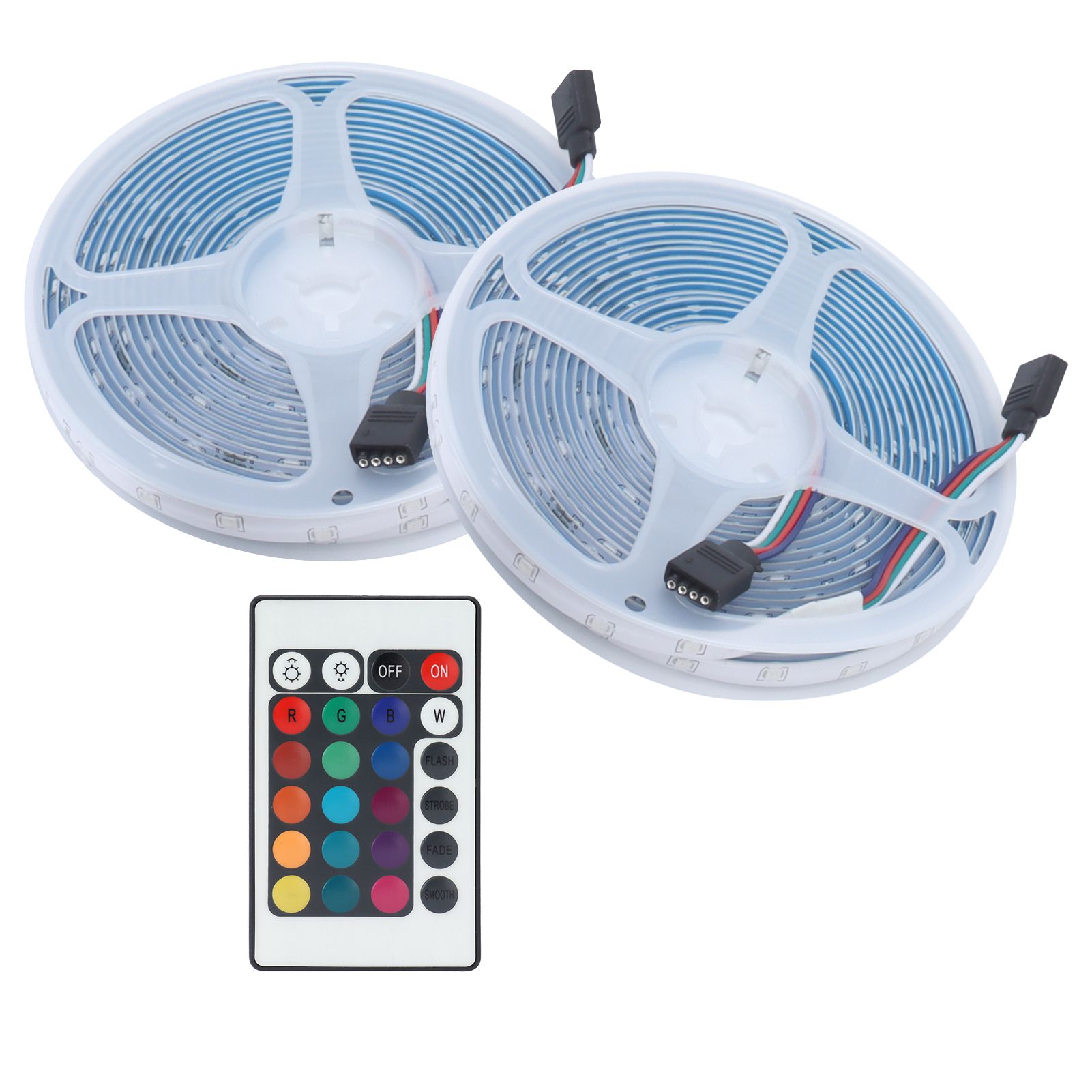 IP65 Waterproof RGB Strip Light Color Changing 600LED Light Dimmable for view 5