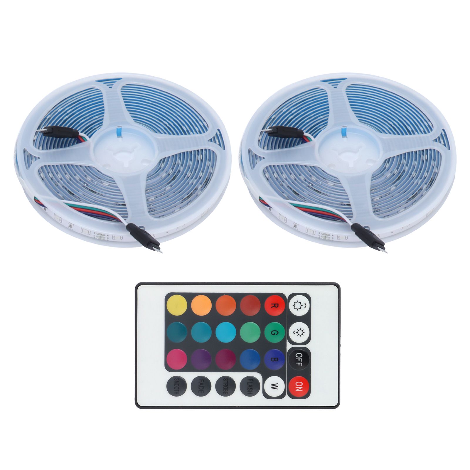 IP65 Waterproof RGB Strip Light Color Changing 600LED Light Dimmable for view 8