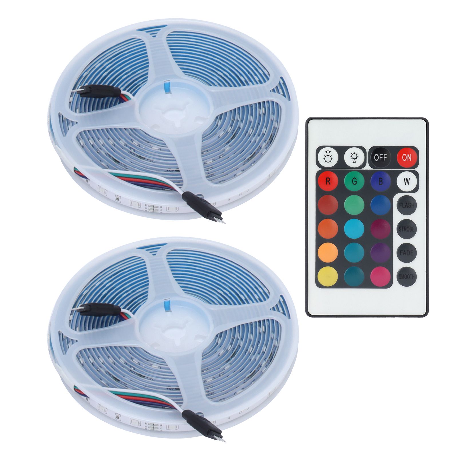 IP65 Waterproof RGB Strip Light Color Changing 600LED Light Dimmable for view 9
