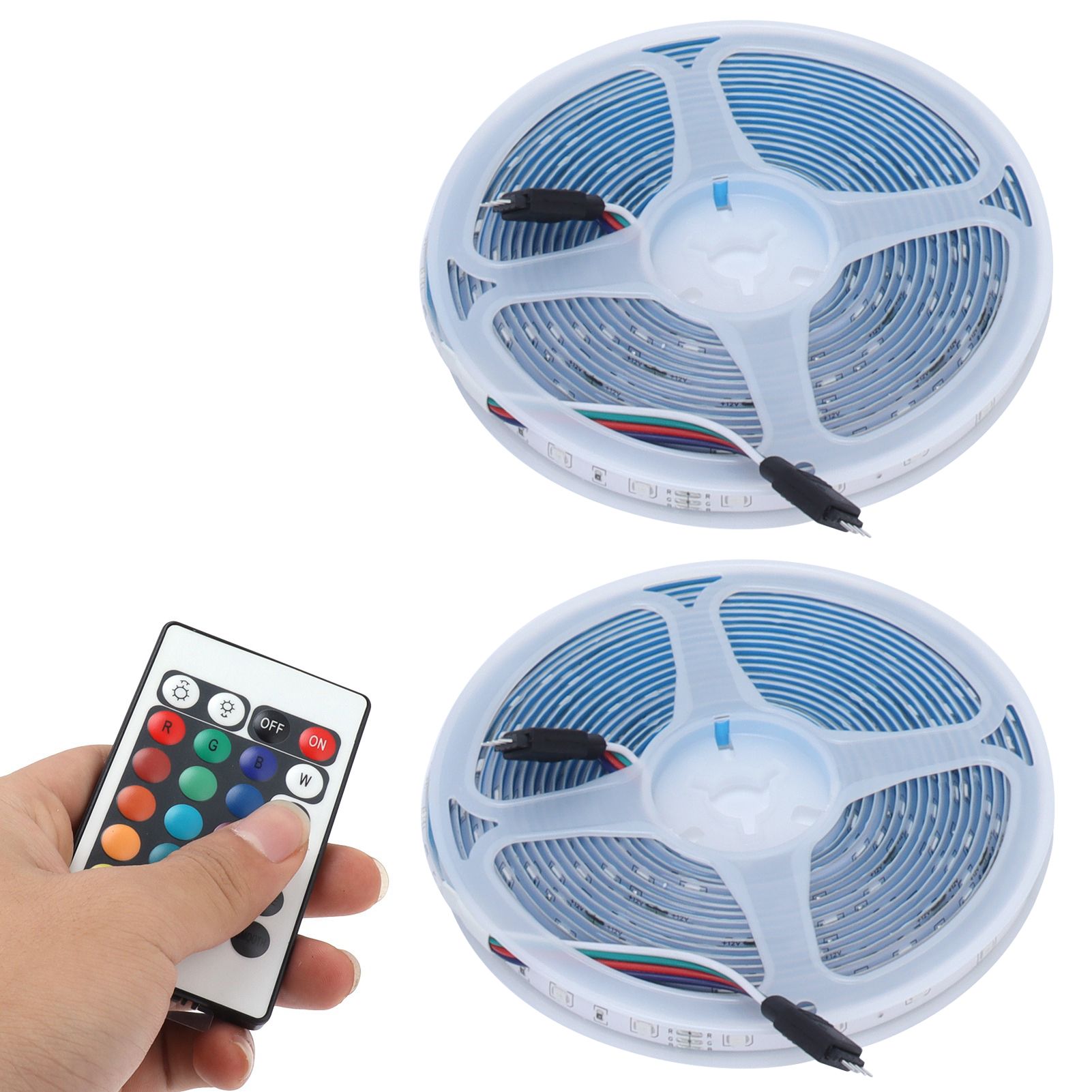 IP65 Waterproof RGB Strip Light Color Changing 600LED Light Dimmable for view 10